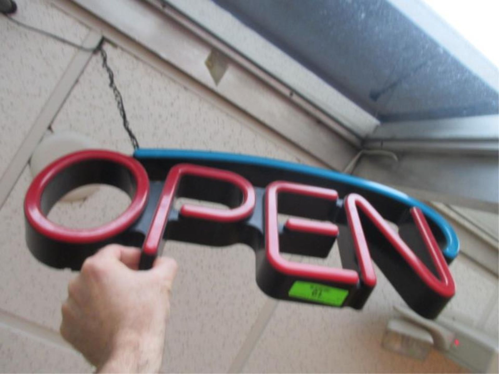 Electric Open Sign