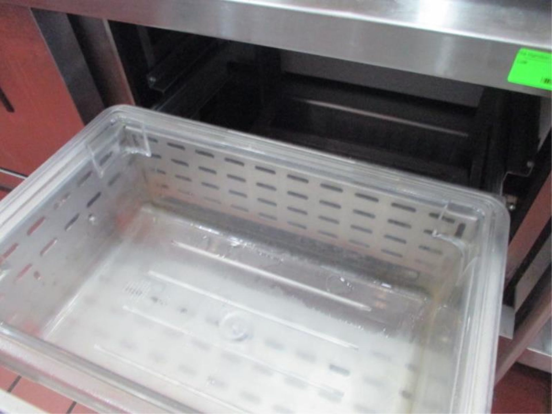 Deep Undercounter Fridge, Stainless Steel  w/ 4 - Image 2 of 2