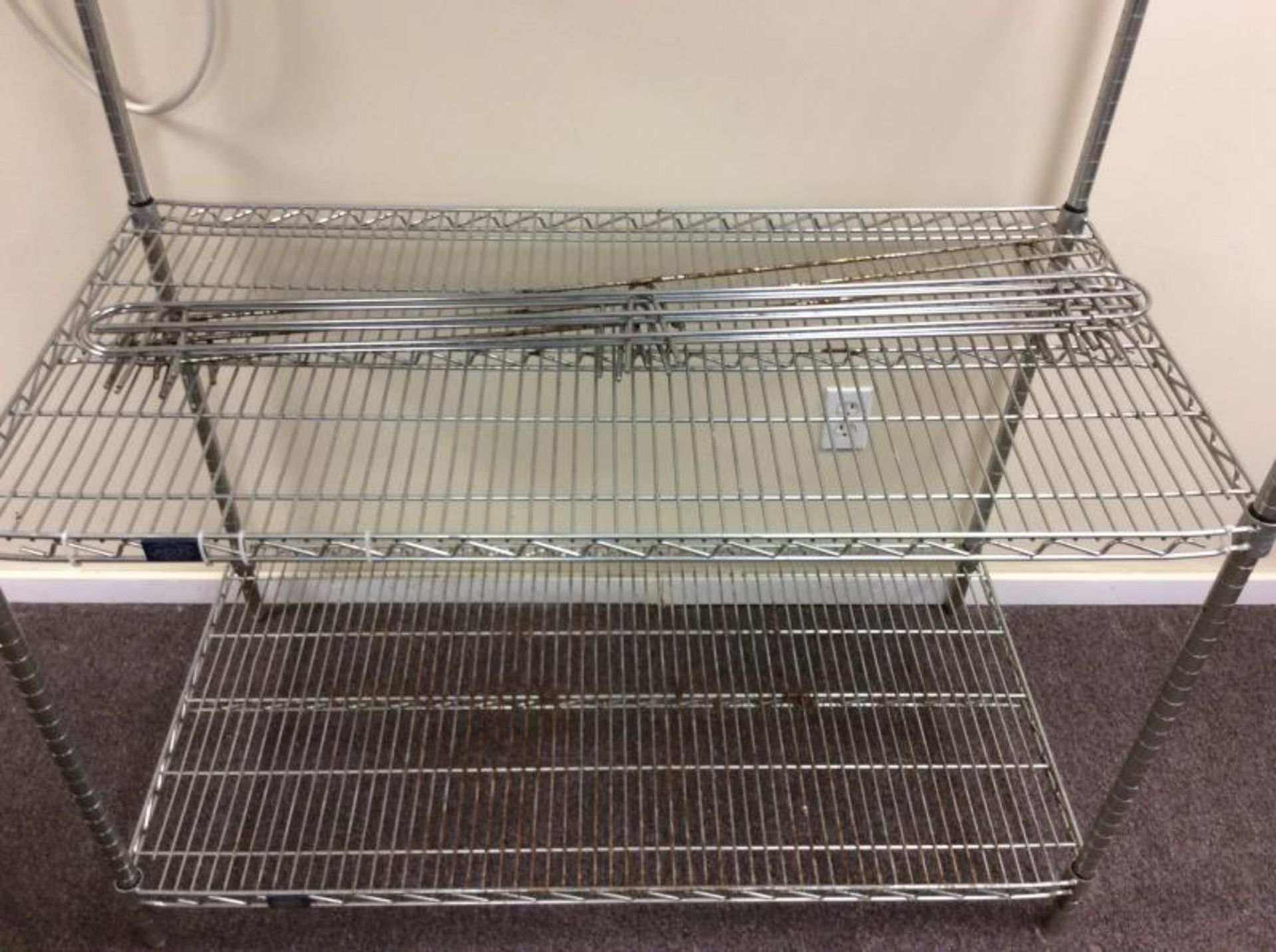 Rack, Metro Style, Stainless Steel, Metal Wire, 4 - Image 2 of 2