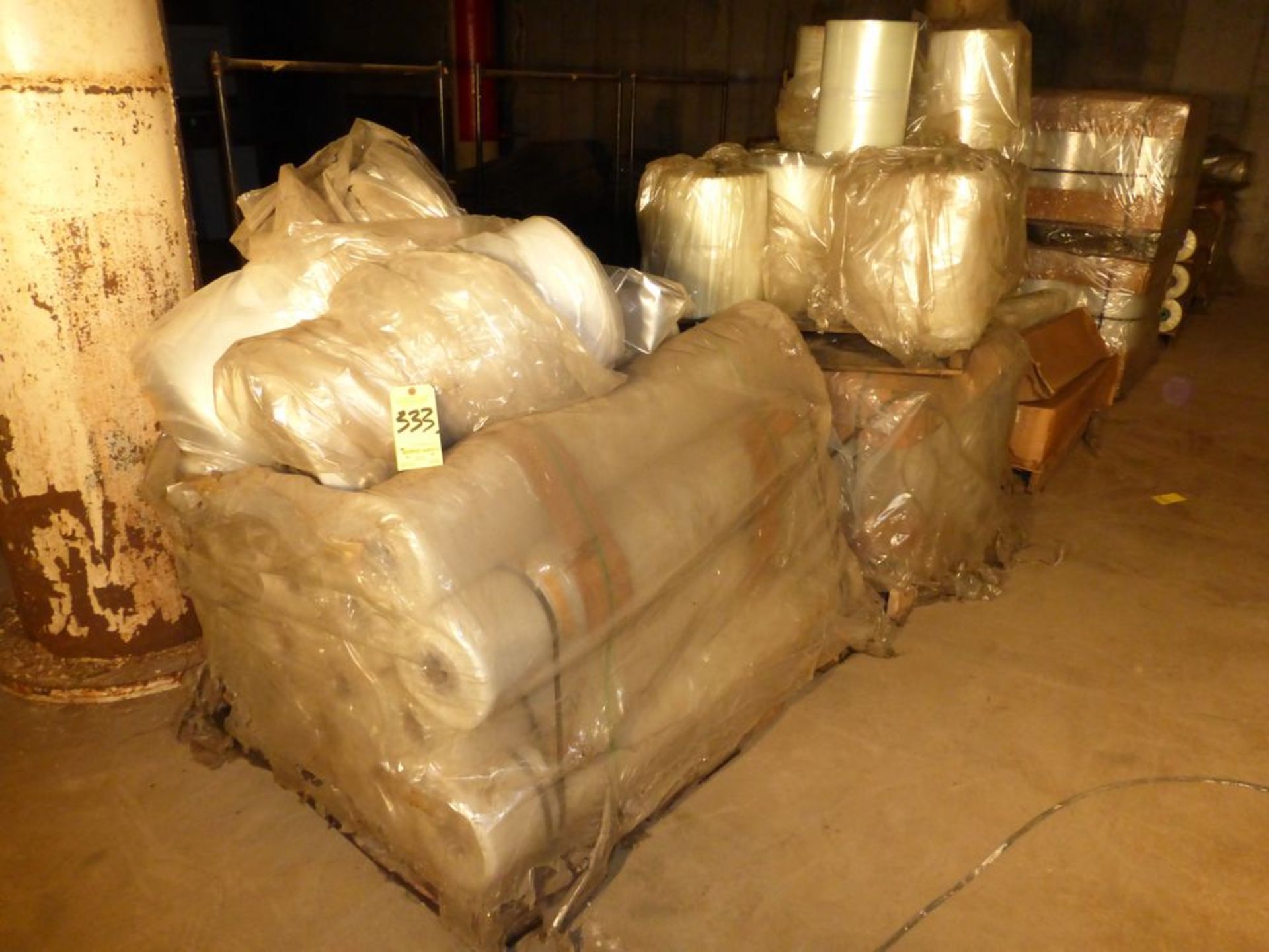 LOT, PLASTIC SHEETING AND BAGGING MATERIAL