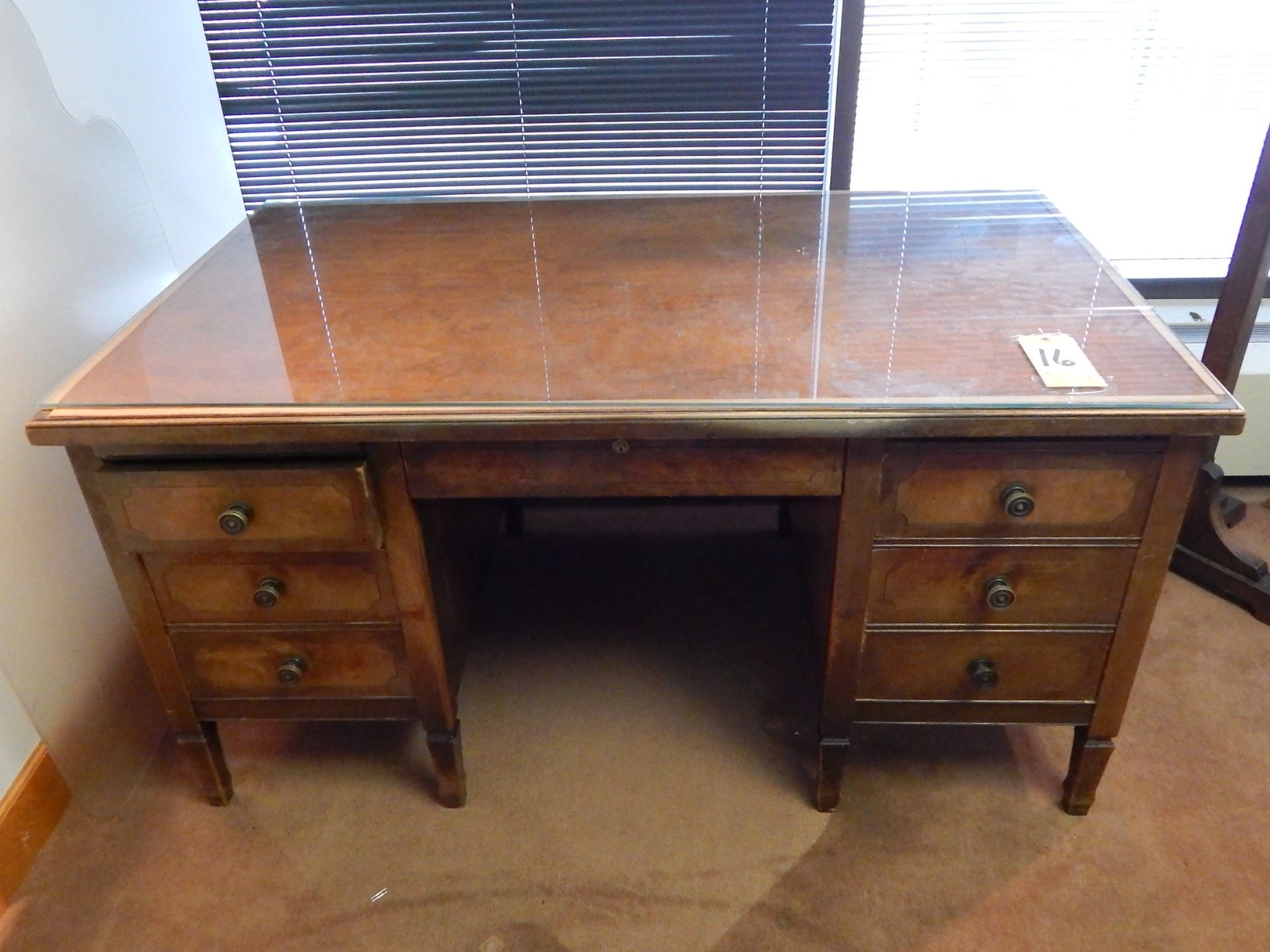 Cutler Double Pedestal Desk