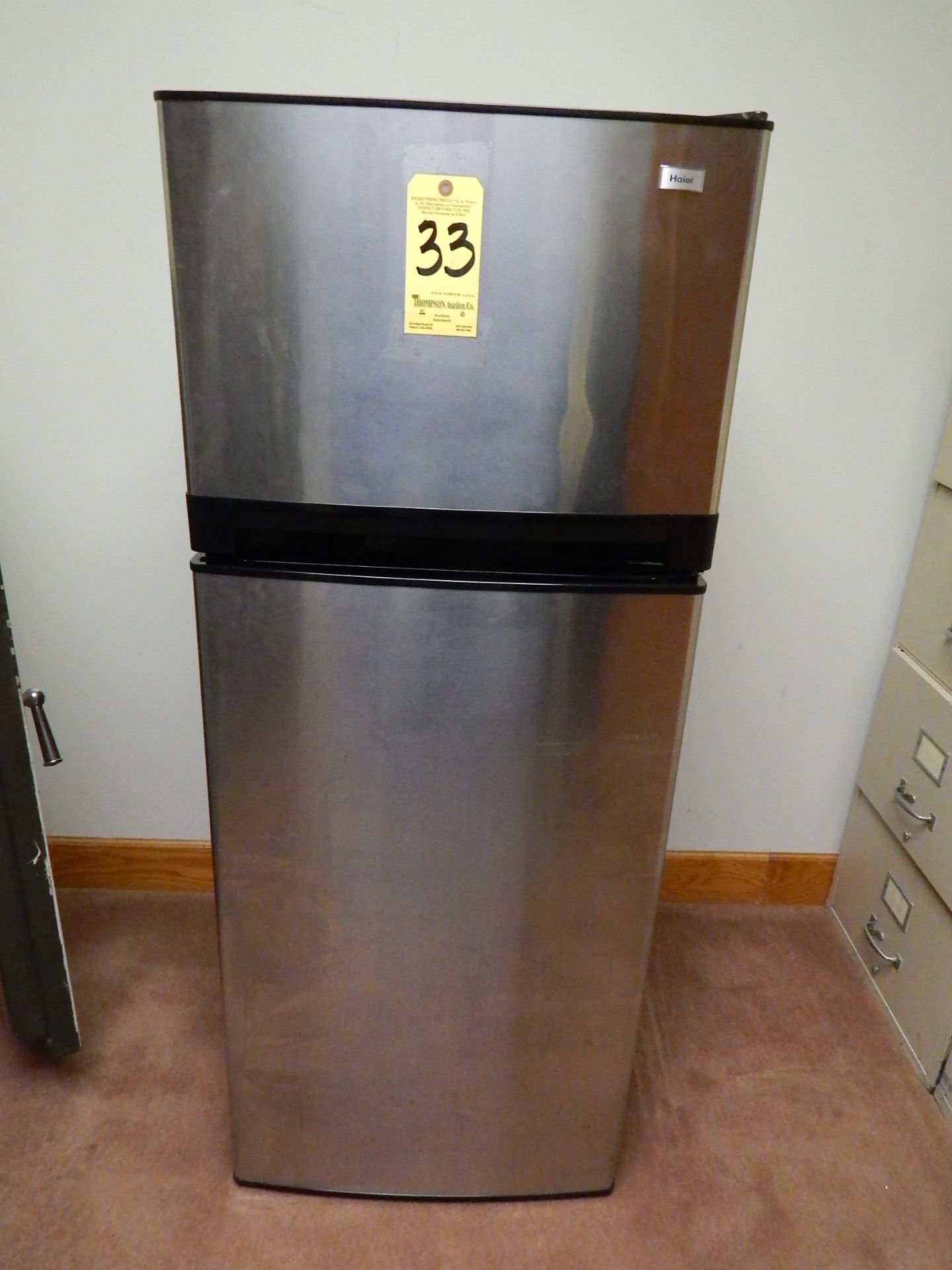 Haier Stainless Steel Front Refrigerator