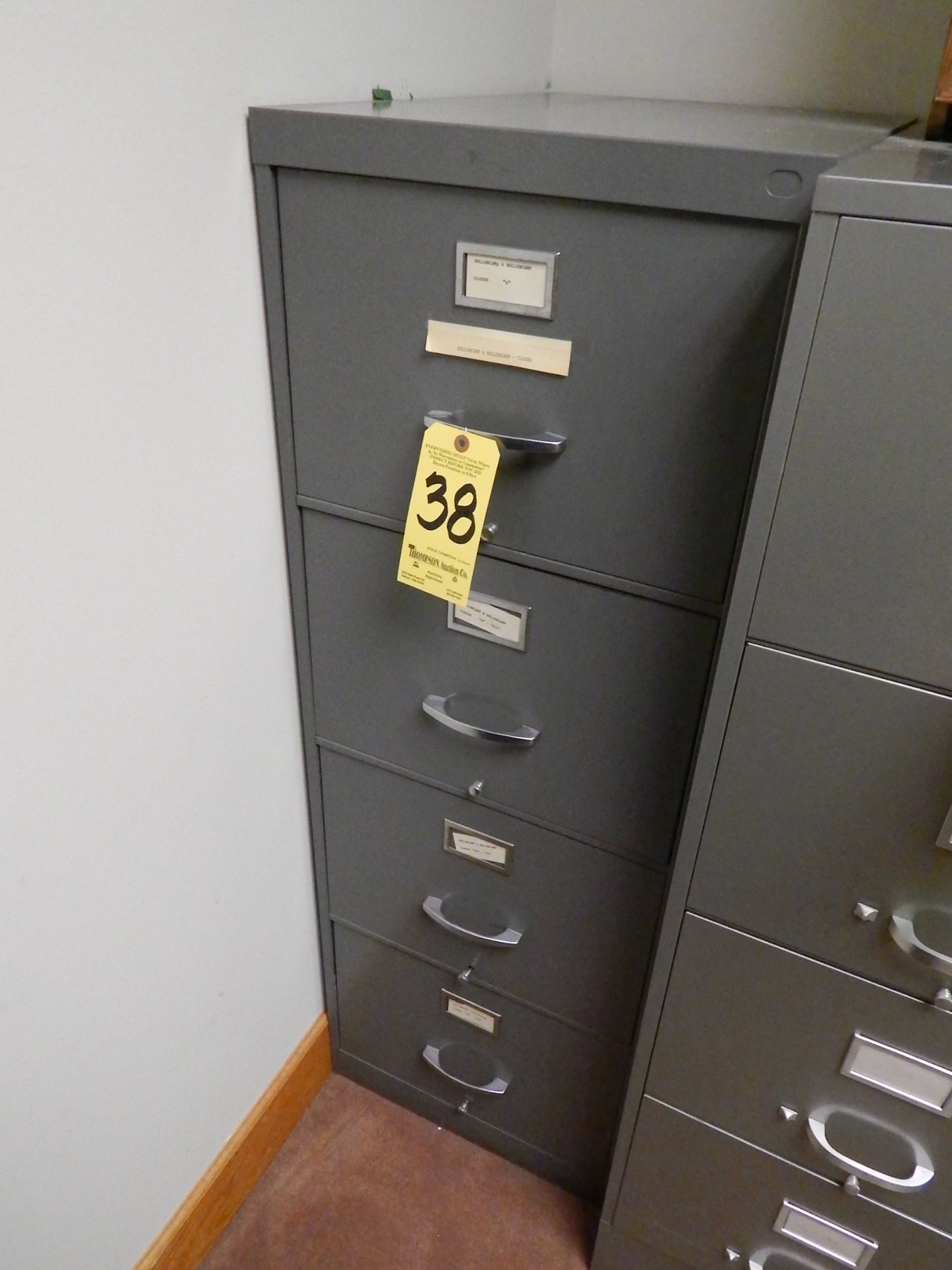 Globe Wernicke 4-Drawer Legal Size File Cabinet