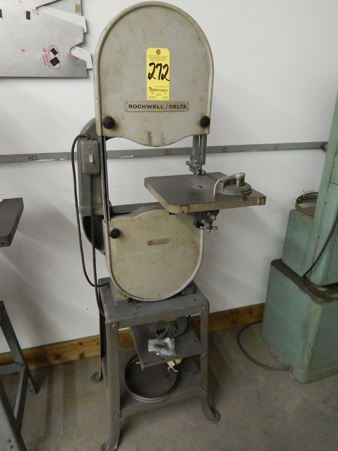 Rockwell Delta Model 28-200 14" Vertical Bandsaw 110/1/60