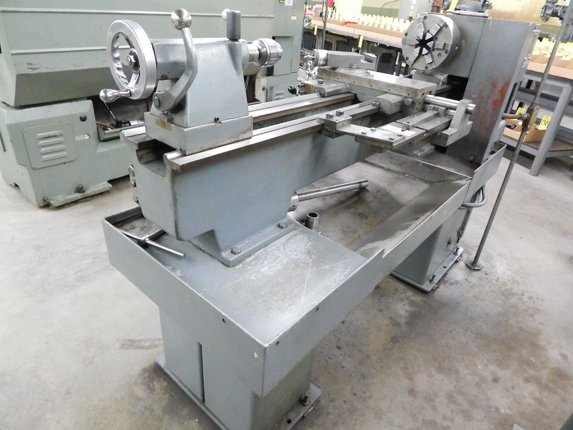 Standard Modern Model 1340 tool Room Lathe, SN 8812, 13" x 40", Taper Attachment, 8" 6-Jaw Chuck - Image 11 of 14