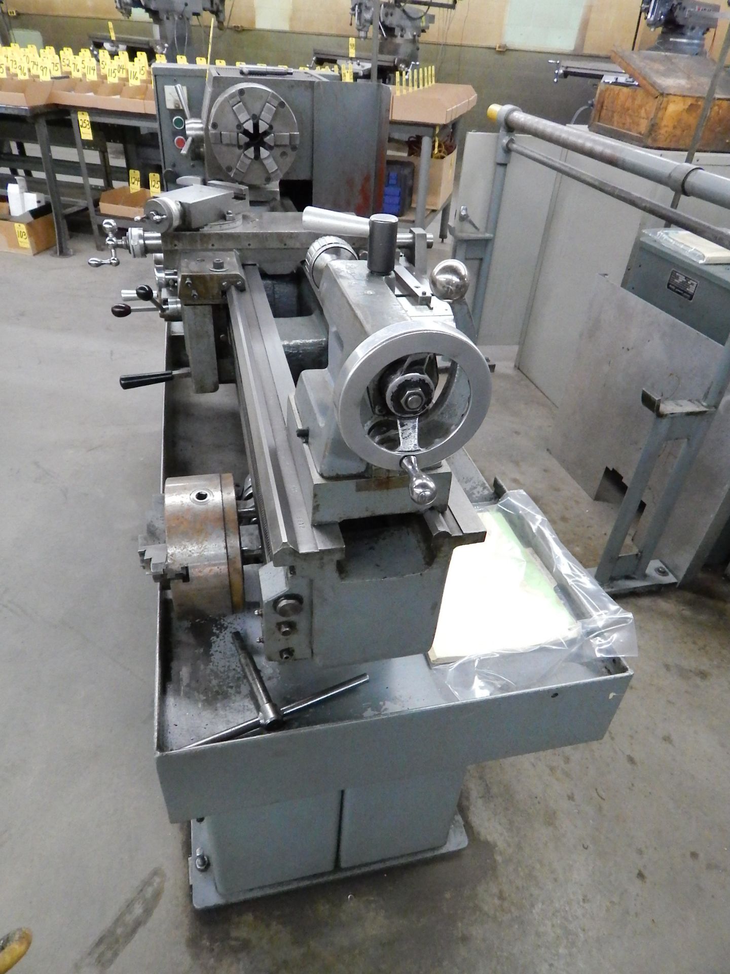 Standard Modern Model 1340 tool Room Lathe, SN 8812, 13" x 40", Taper Attachment, 8" 6-Jaw Chuck - Image 10 of 14