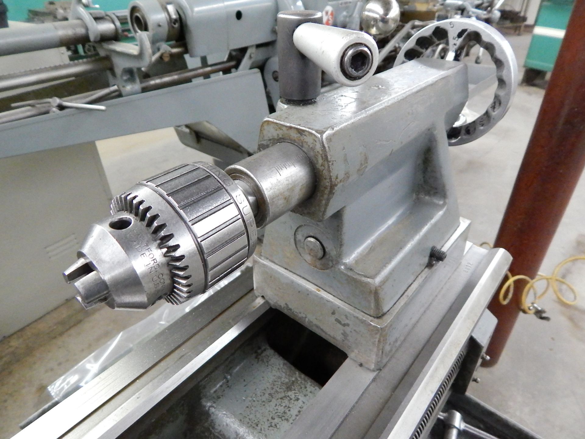 Standard Modern Model 1340 tool Room Lathe, SN 8812, 13" x 40", Taper Attachment, 8" 6-Jaw Chuck - Image 8 of 14