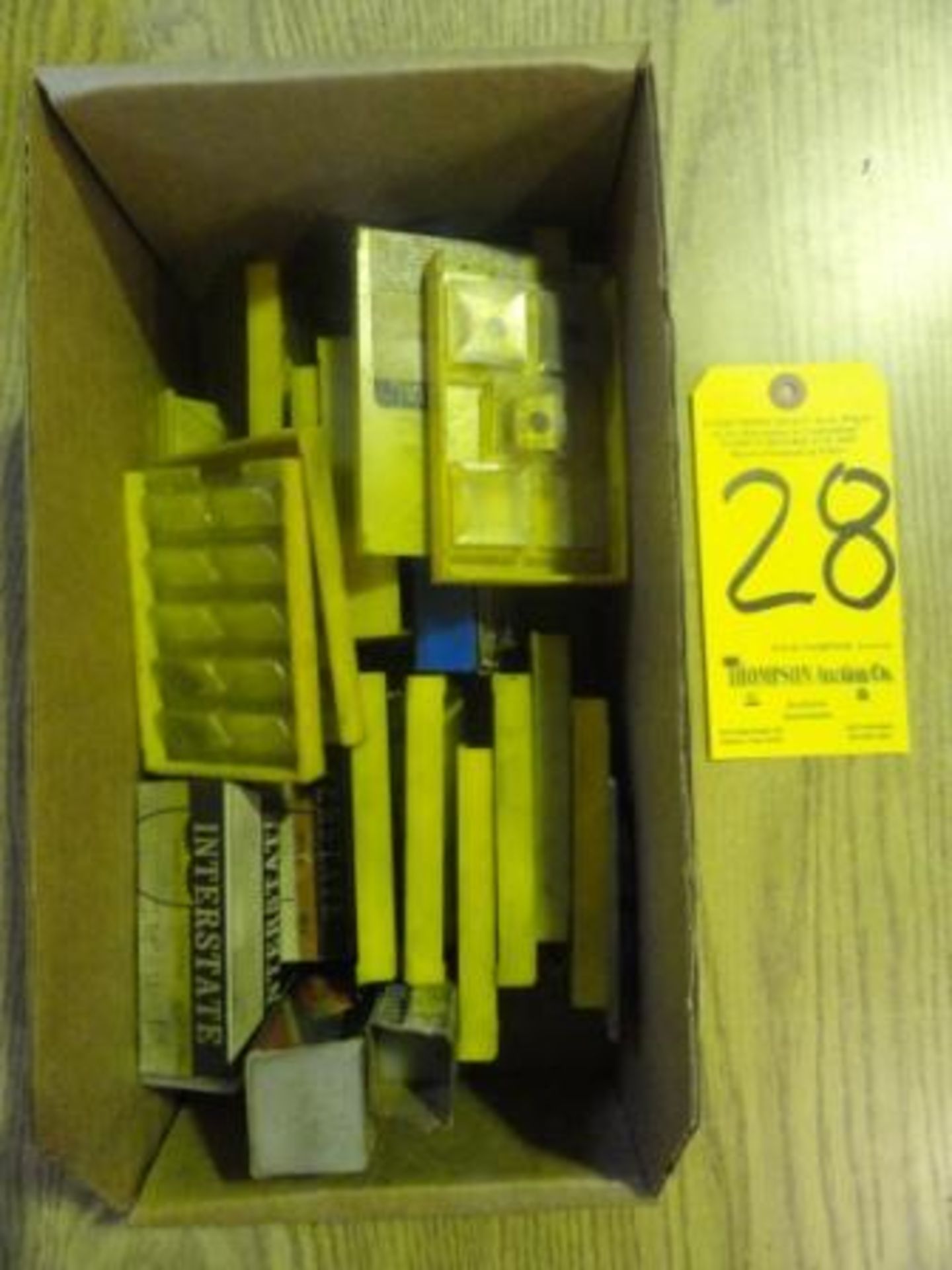 Lot, Carbide Inserts