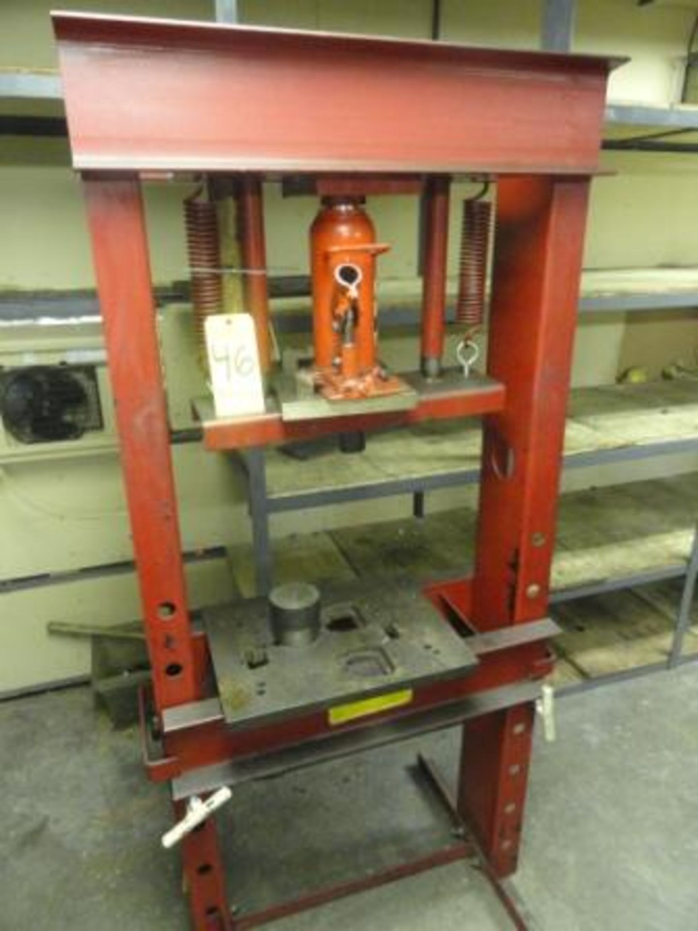 Jet 22 Ton H-Frame Hydraulic Shop Press