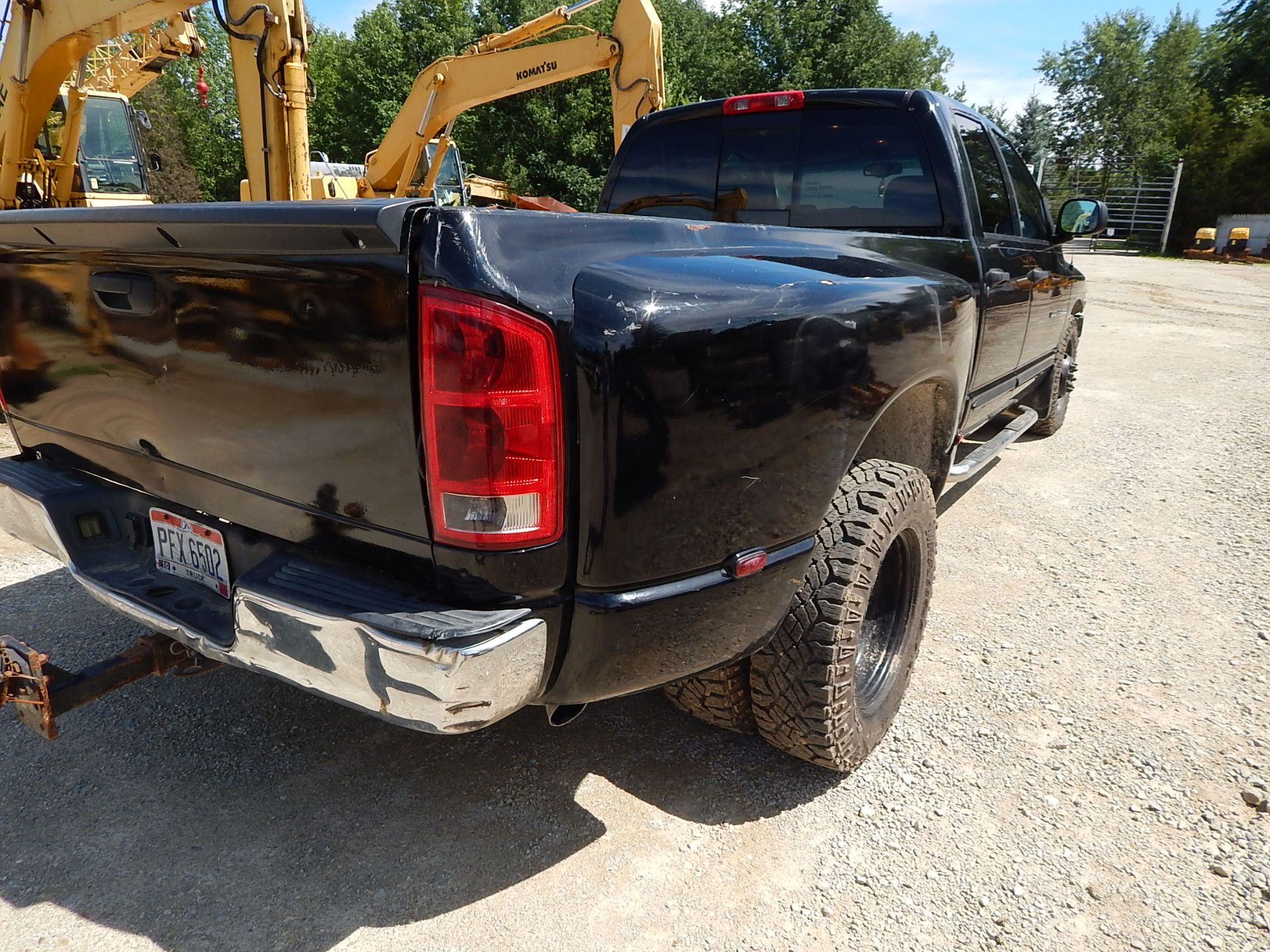 2004 DODGE 3500 4-Door Pickup Truck, Black, Dual Rear Tires, 8 ft. Bed, Auto, VIN 3D7MA48C93G859310, - Image 5 of 22