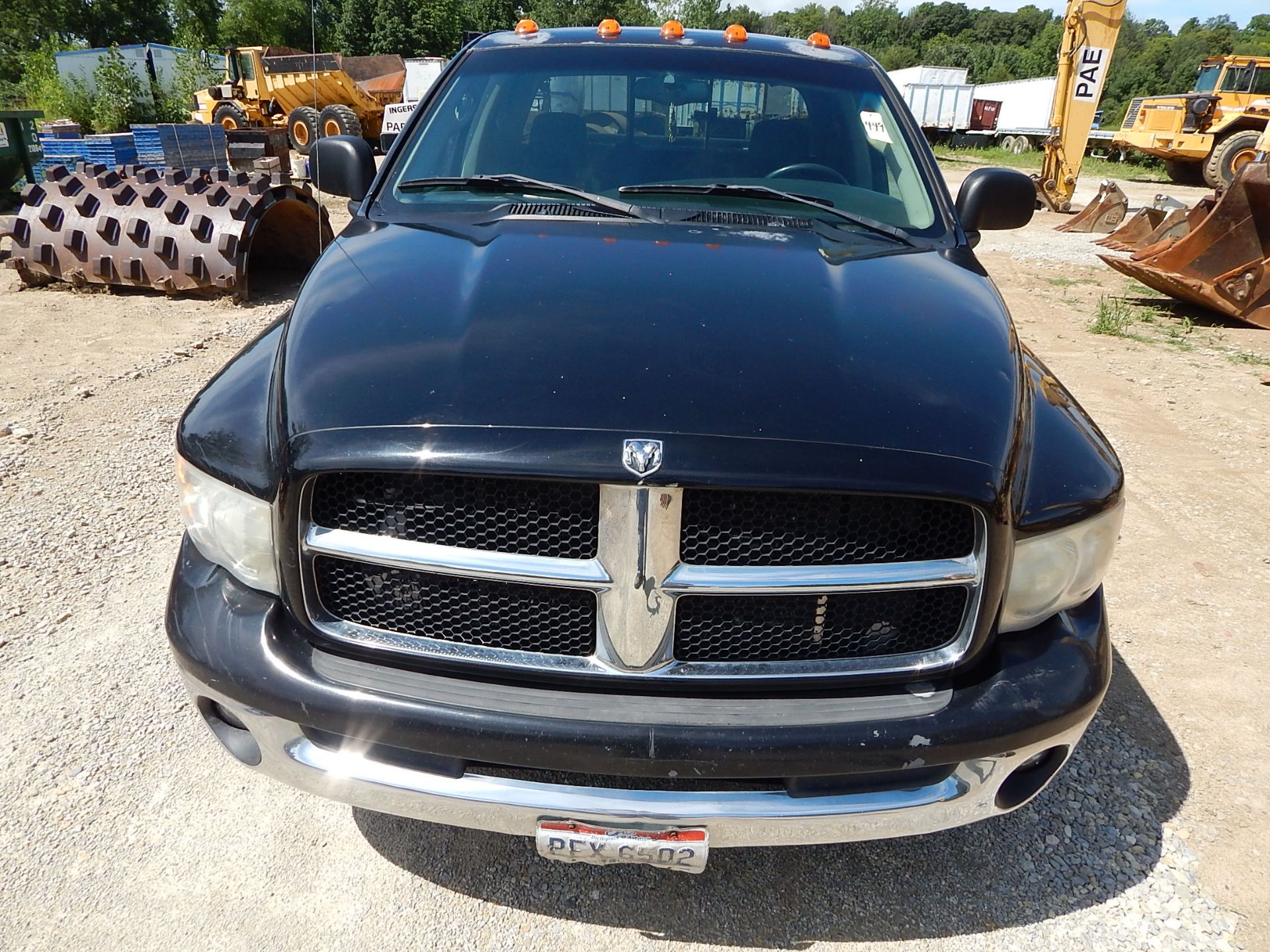 2004 DODGE 3500 4-Door Pickup Truck, Black, Dual Rear Tires, 8 ft. Bed, Auto, VIN 3D7MA48C93G859310, - Image 2 of 22