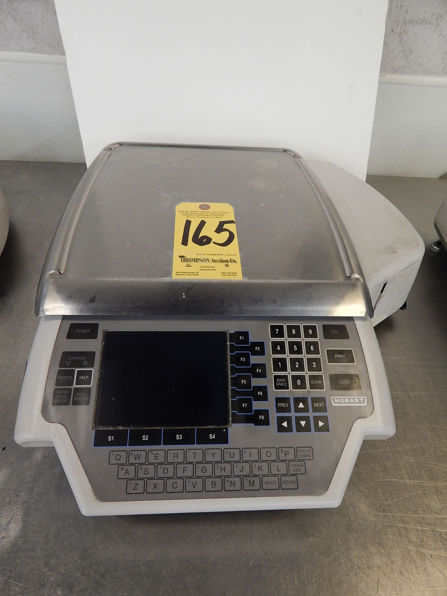 Hobart Quantum Digital Scale w/ Printer, 30 lb. Capacity