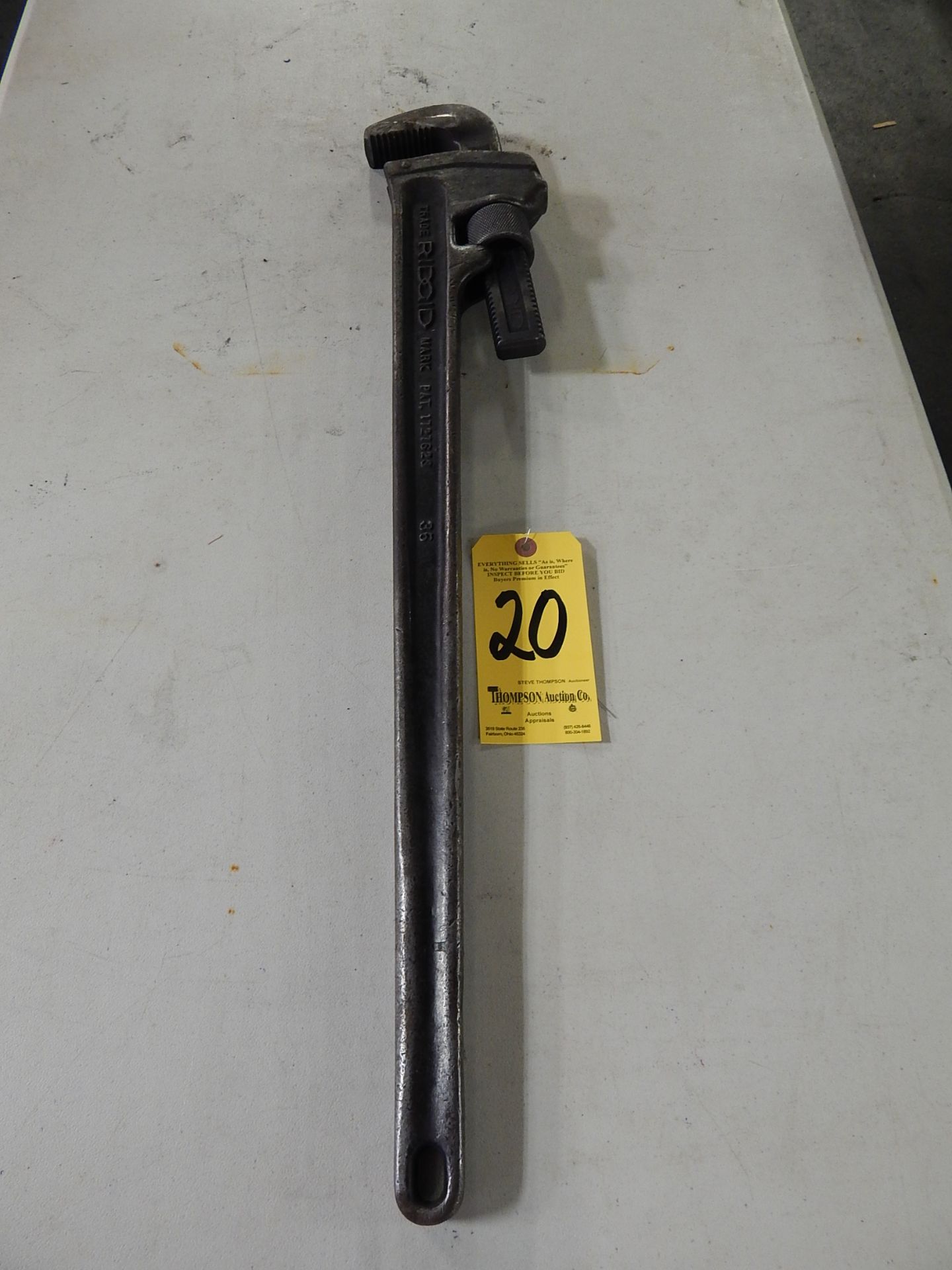 Ridgid 36 Inch Pipe Wrench