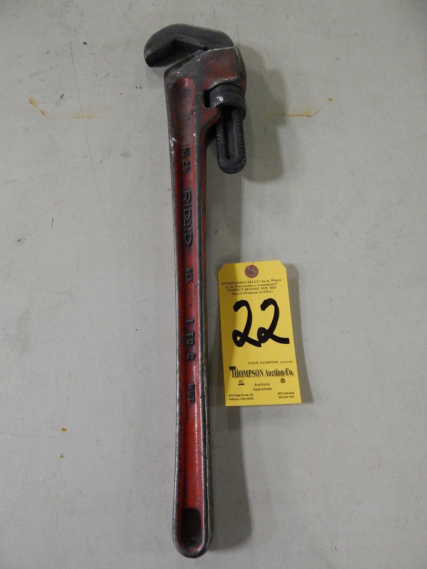 Ridgid #25 Hex Pipe Wrench