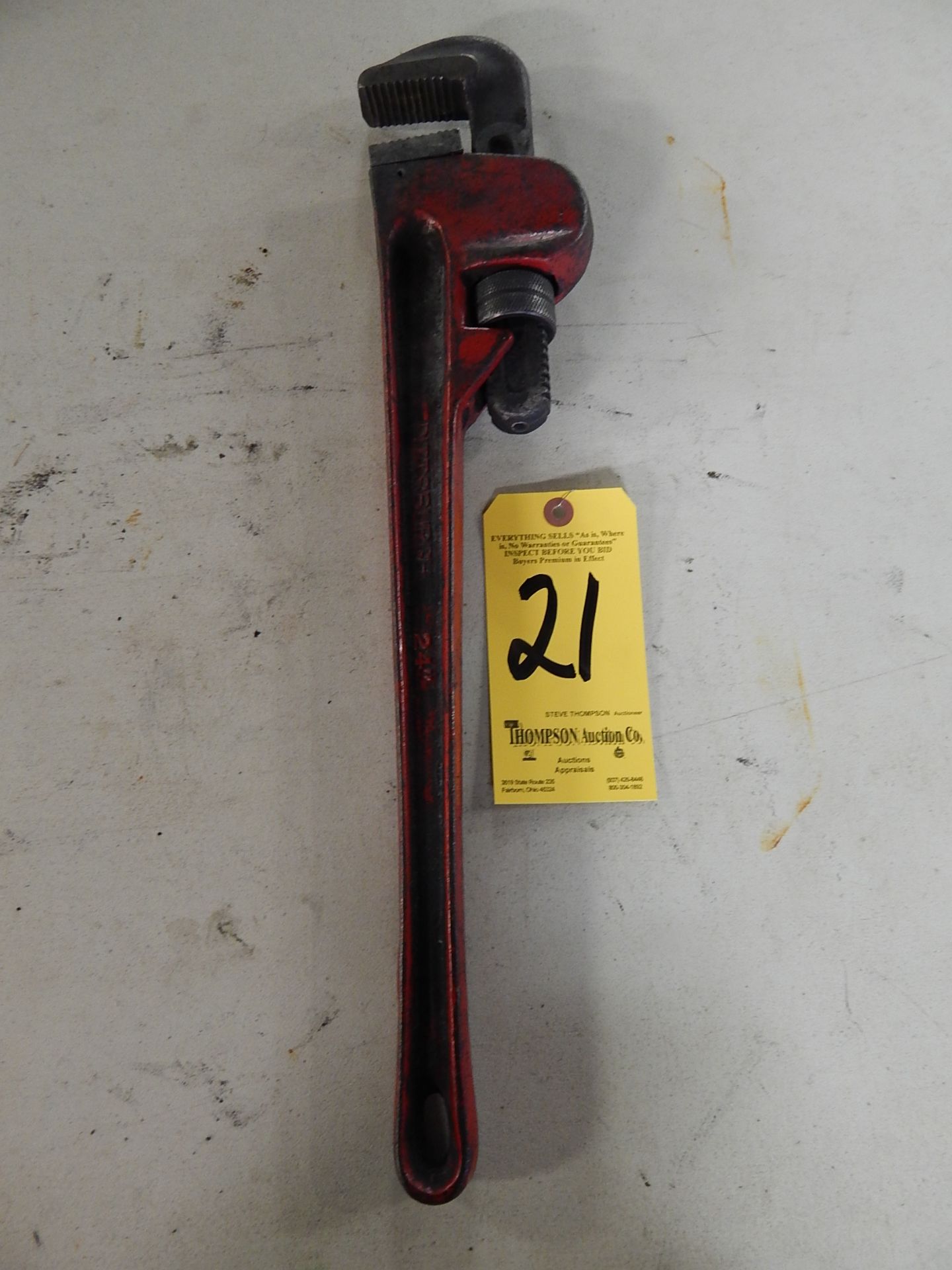 Pittsburgh 24 Inch Pipe Wrench