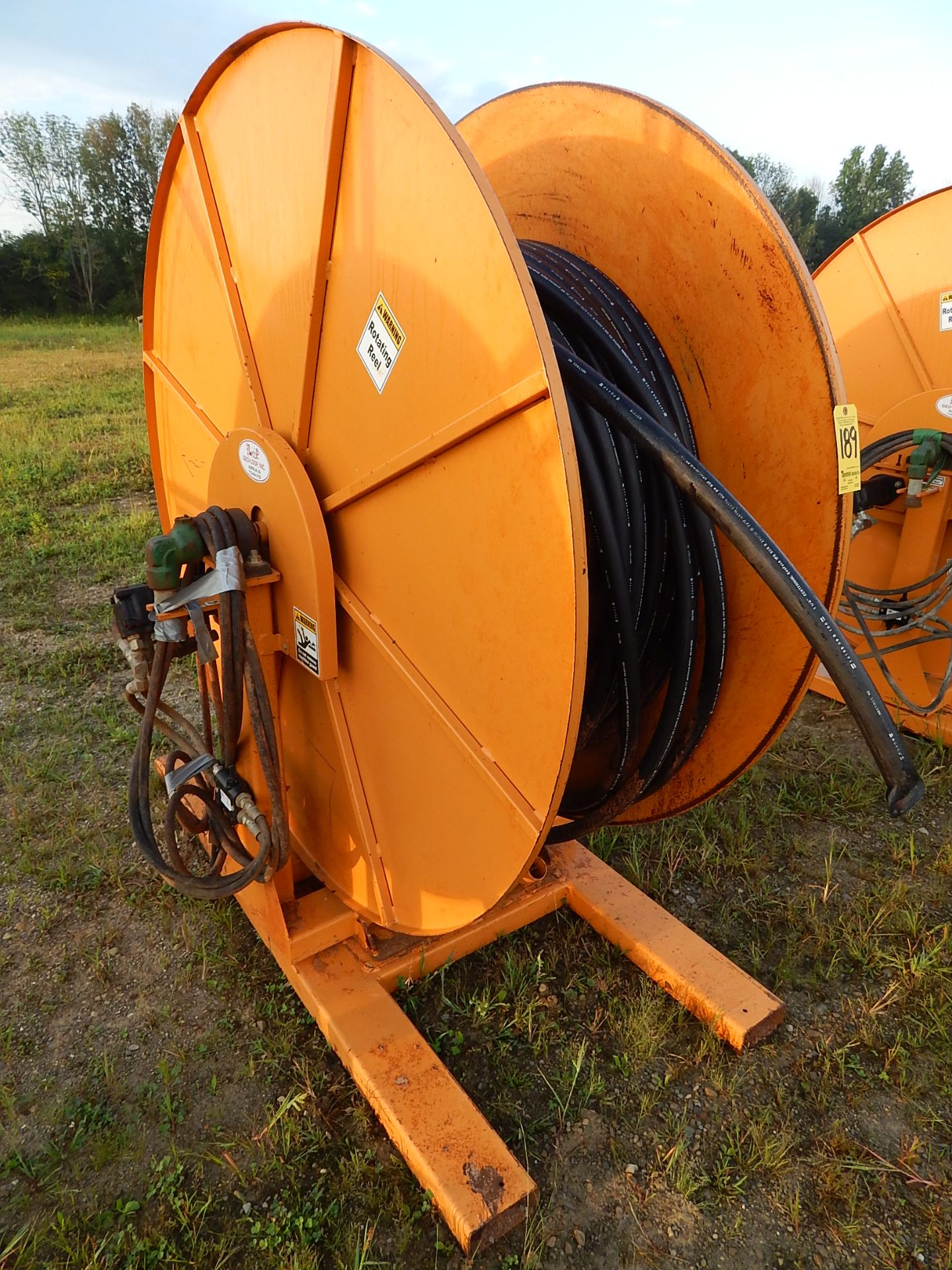 Geo-Loop Hydraulic Powered Hose Reel