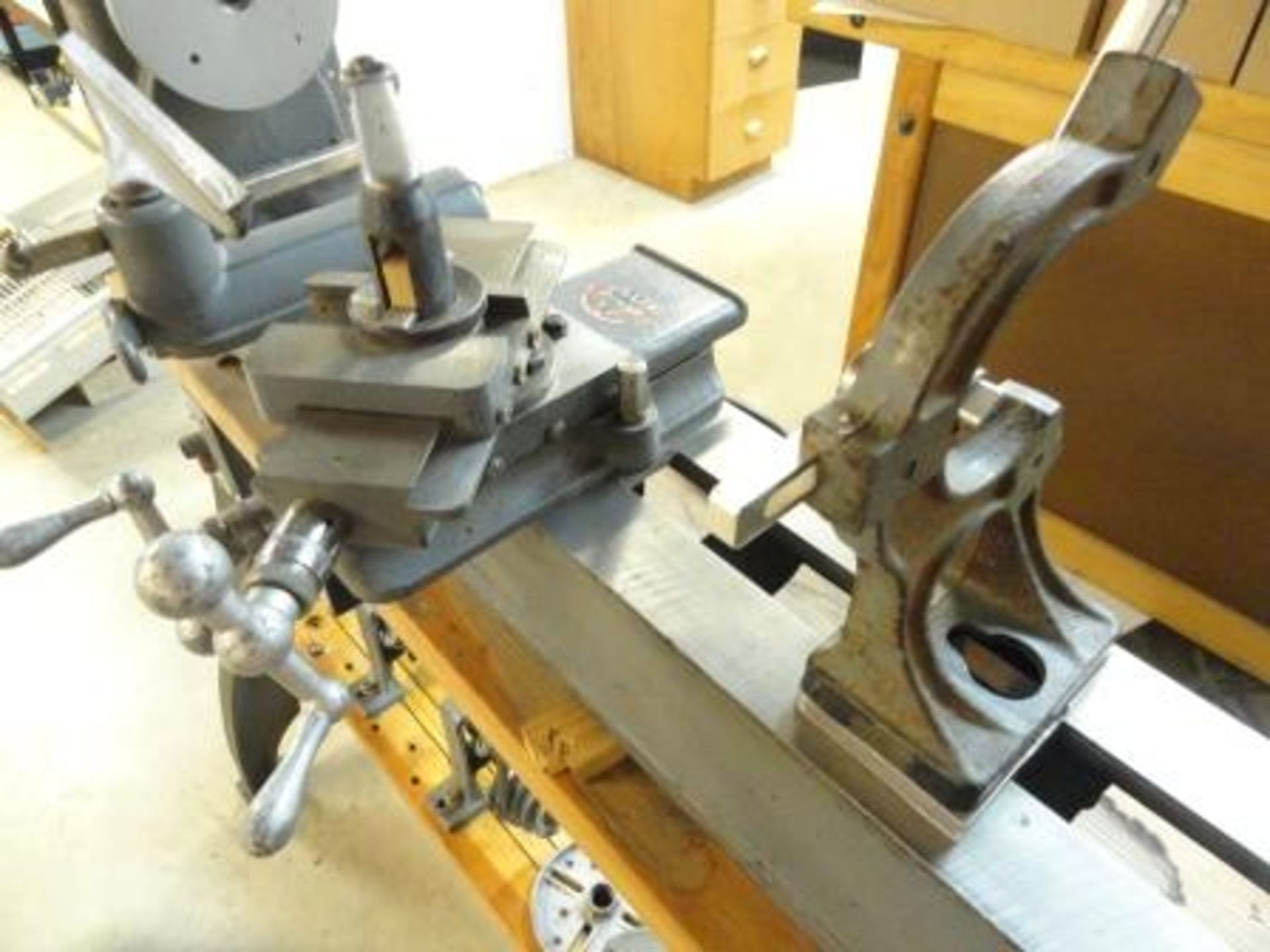 Delta Wood Lathe, 12 In., s/n 312836, Tool Rest, Compound Slide Also, Tail Stock, Miscellaneous - Image 2 of 4