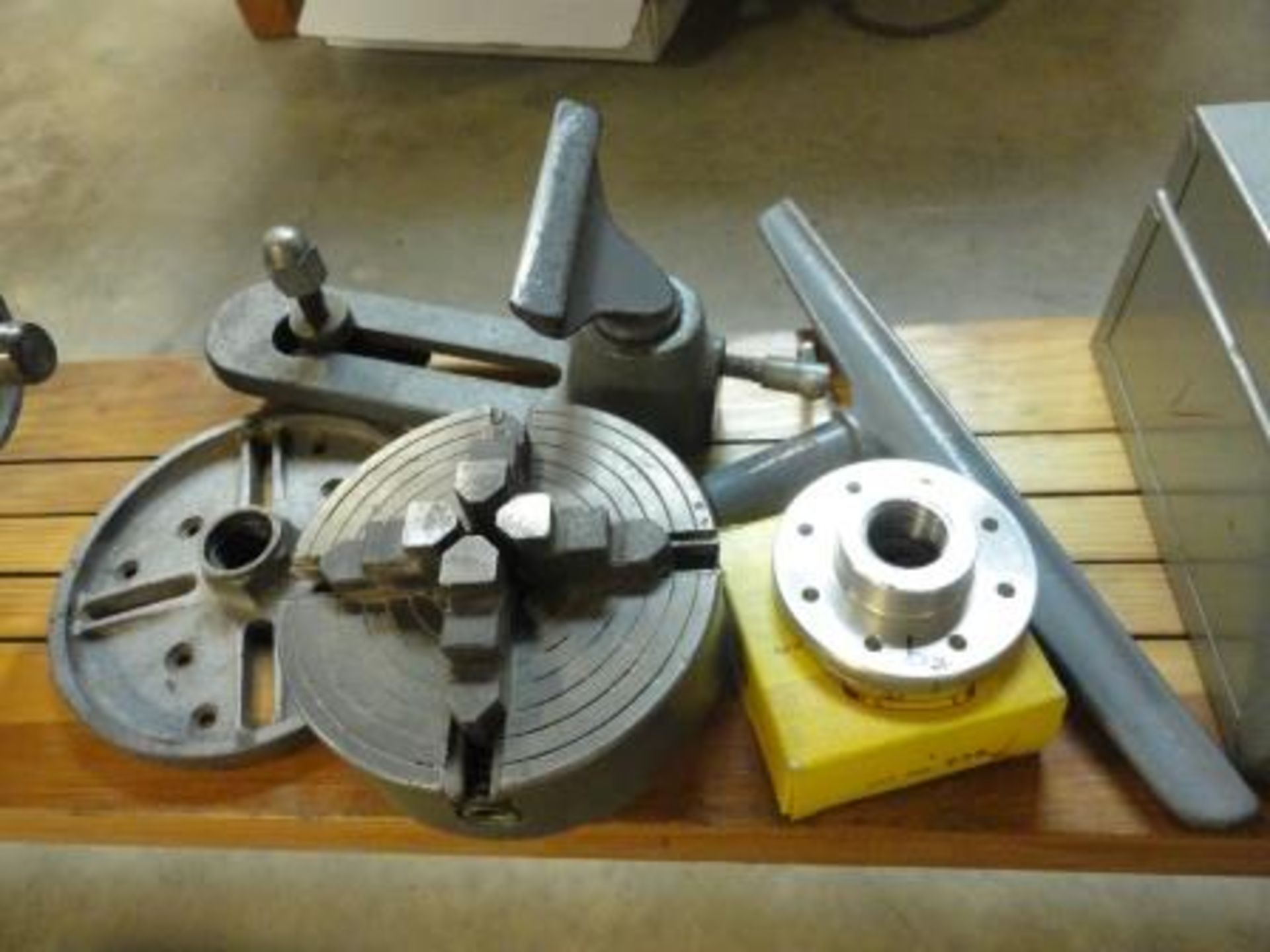 Delta Wood Lathe, 12 In., s/n 312836, Tool Rest, Compound Slide Also, Tail Stock, Miscellaneous - Image 3 of 4