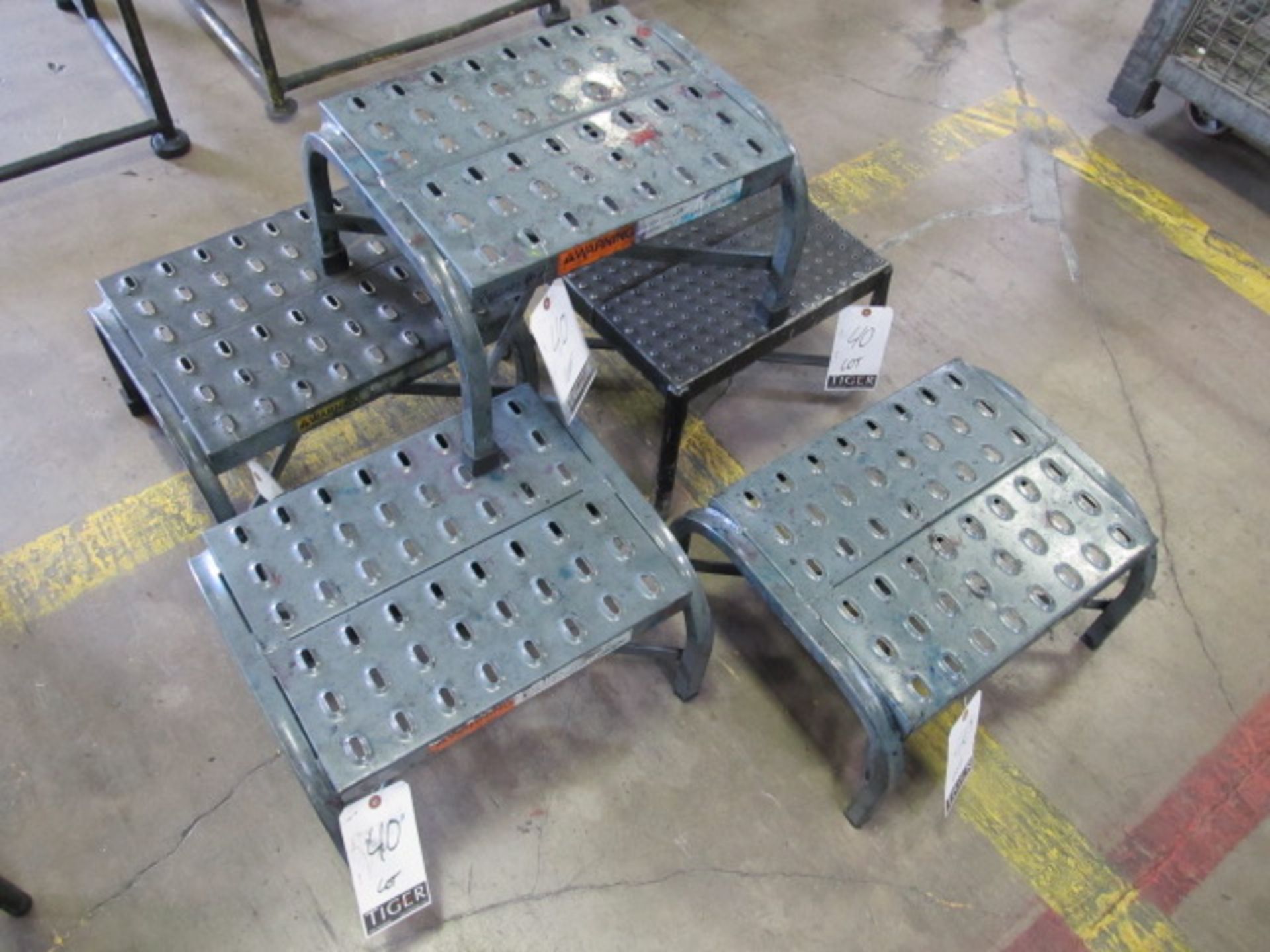 Lot (5) Assorted Step Stools. Asset Location: West Warehouse, Site Location: Mira Loma, CA