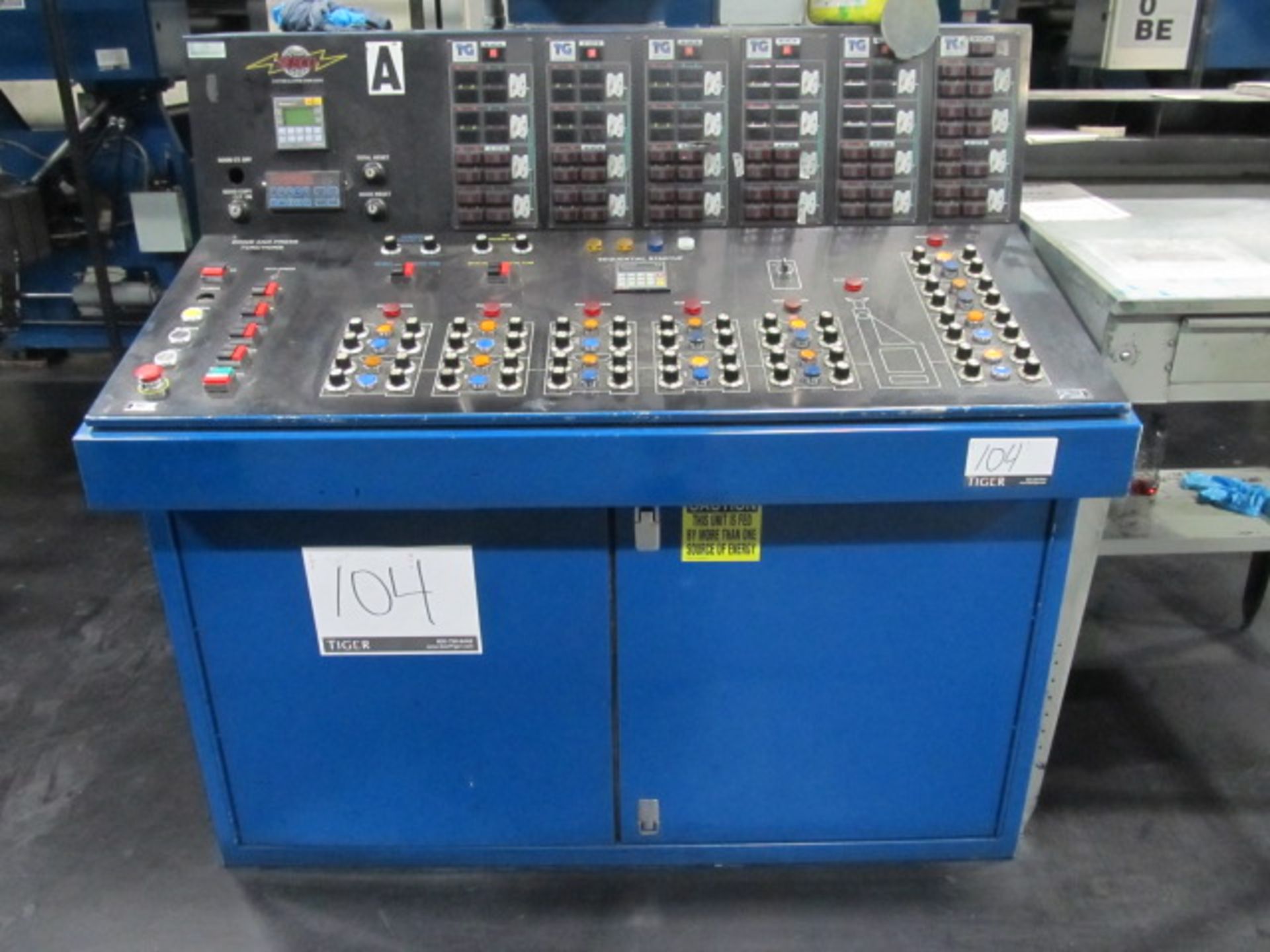 Tensor Double Parallel Folder, 21in. x 34in. Serial 6000-3338, Includes (1) Control Console, (2) 150 - Image 2 of 2