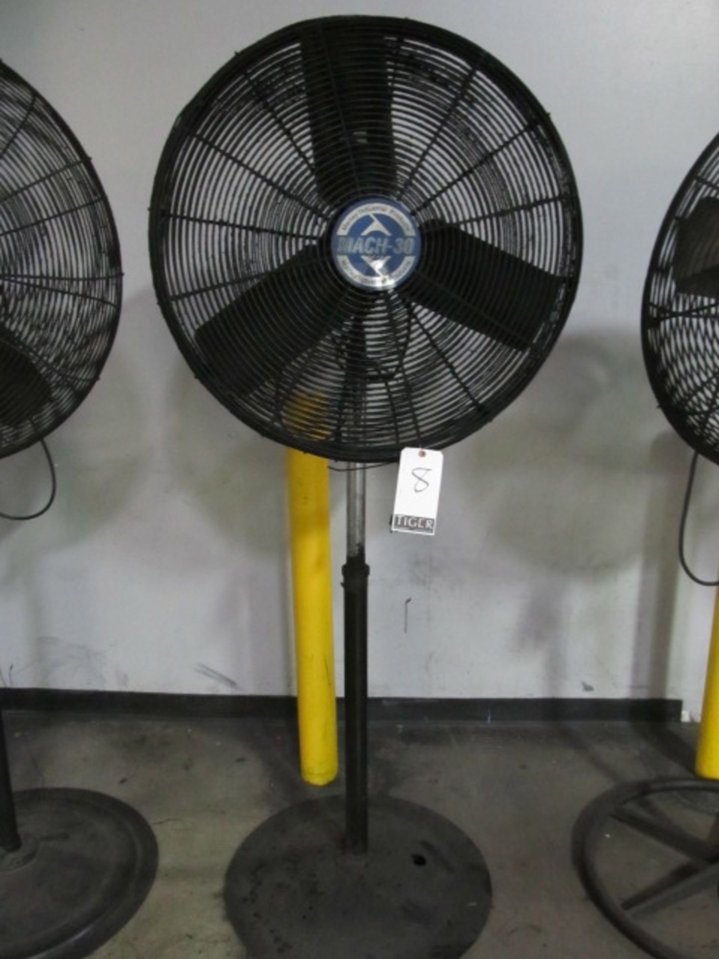 Marley Industrial Products High Velocity 36in. Diameter Shop Fan With Stand. Asset Location: