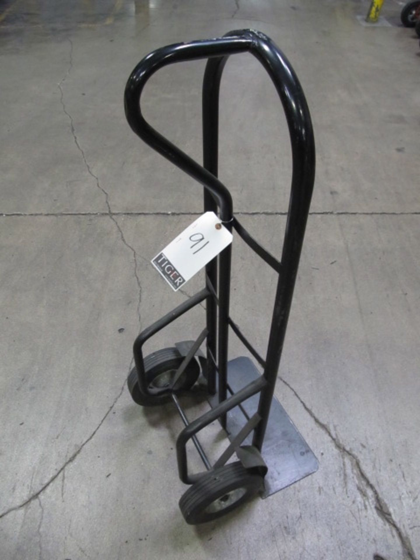 Heavy Duty Hand Truck With Solid Wheels. Asset Location: West Warehouse, Site Location: Mira Loma,