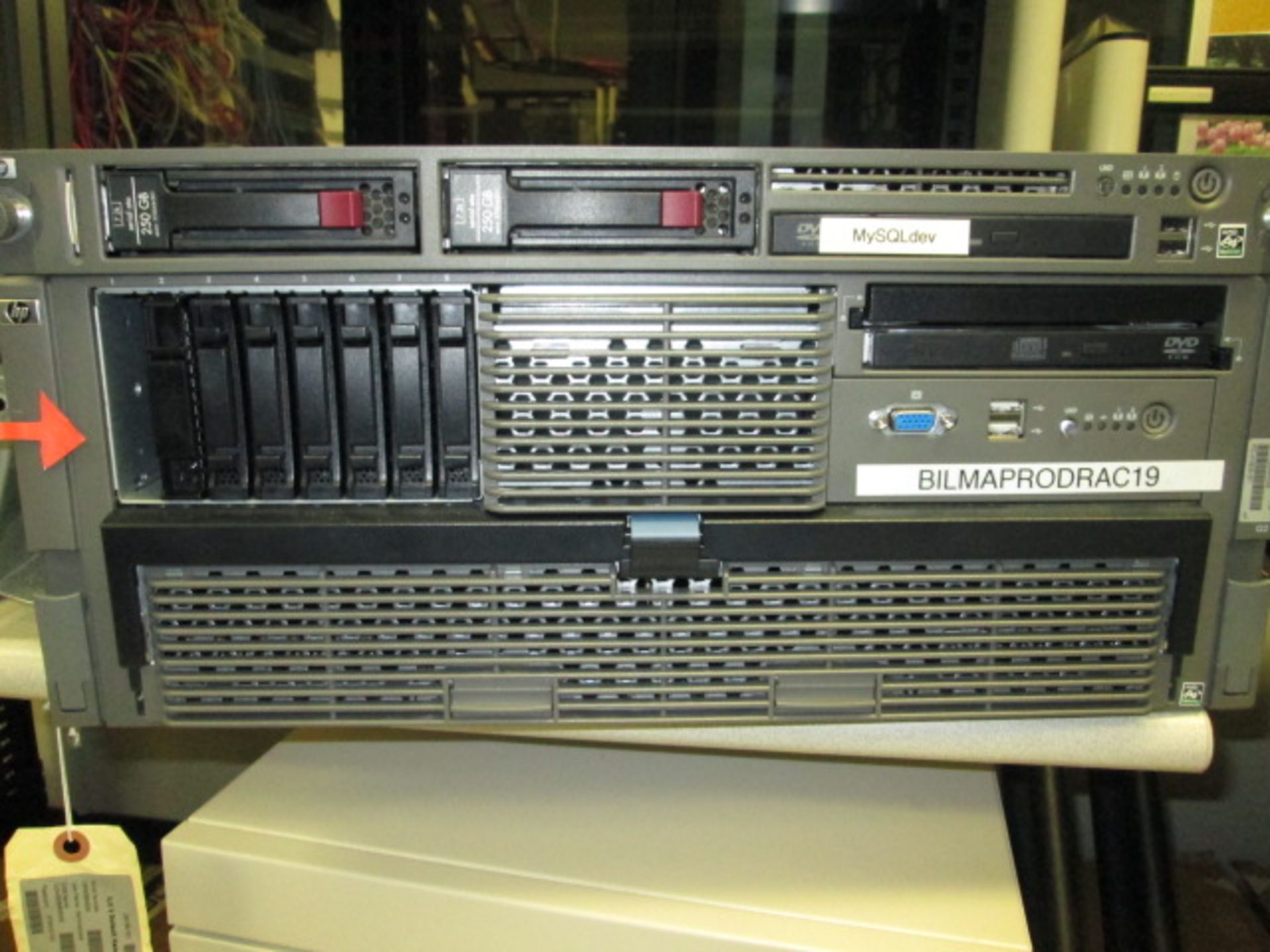 HP ProLiant DL585 Server. **PLEASE NOTE: Only Available for Pickup on 9/24 & 9/25**; Asset Location: