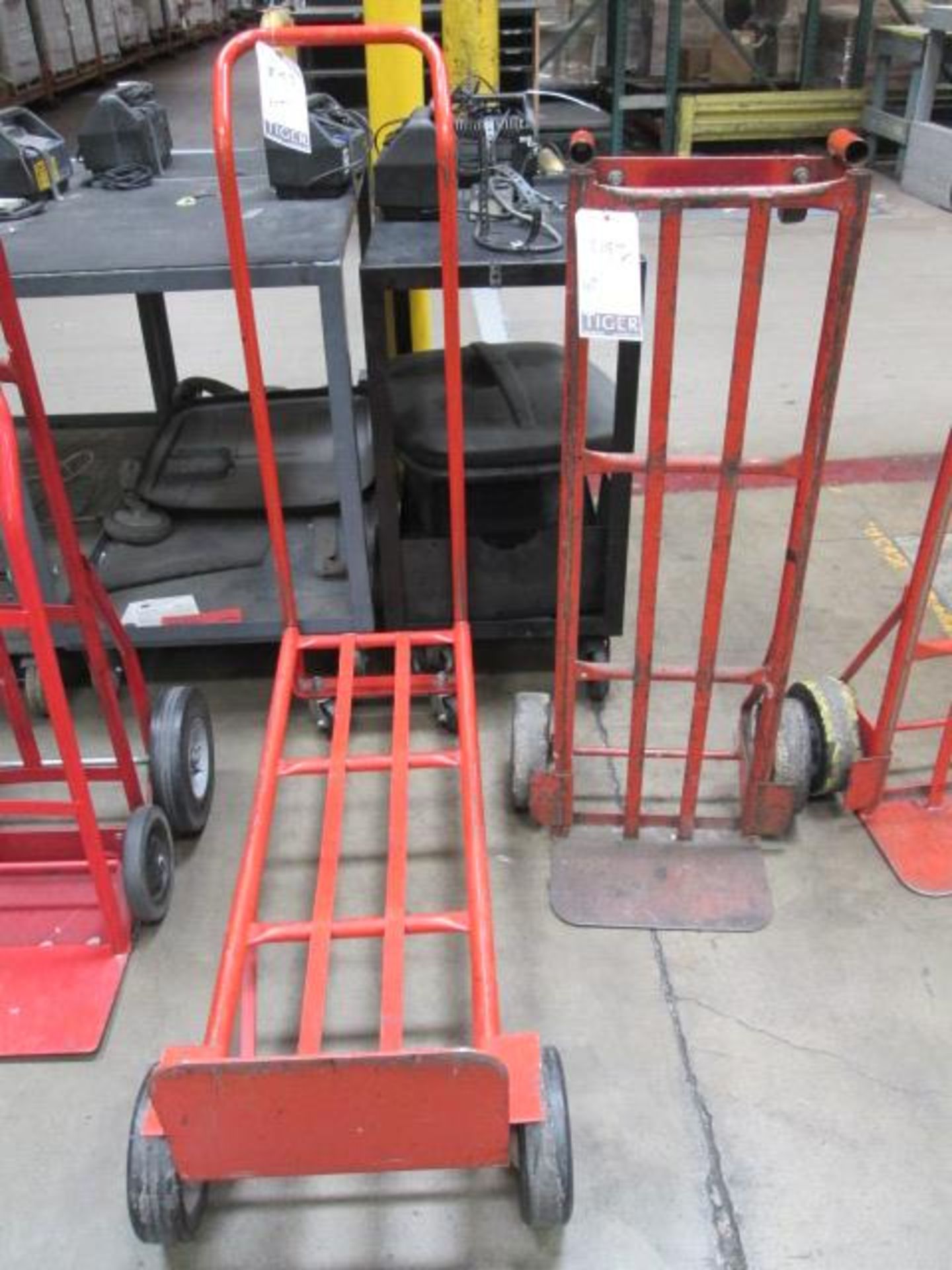 Lot (2) 4 Wheel Convertible Hand Truck. Asset Location: Front Warehouse, Site Location: Brea, CA