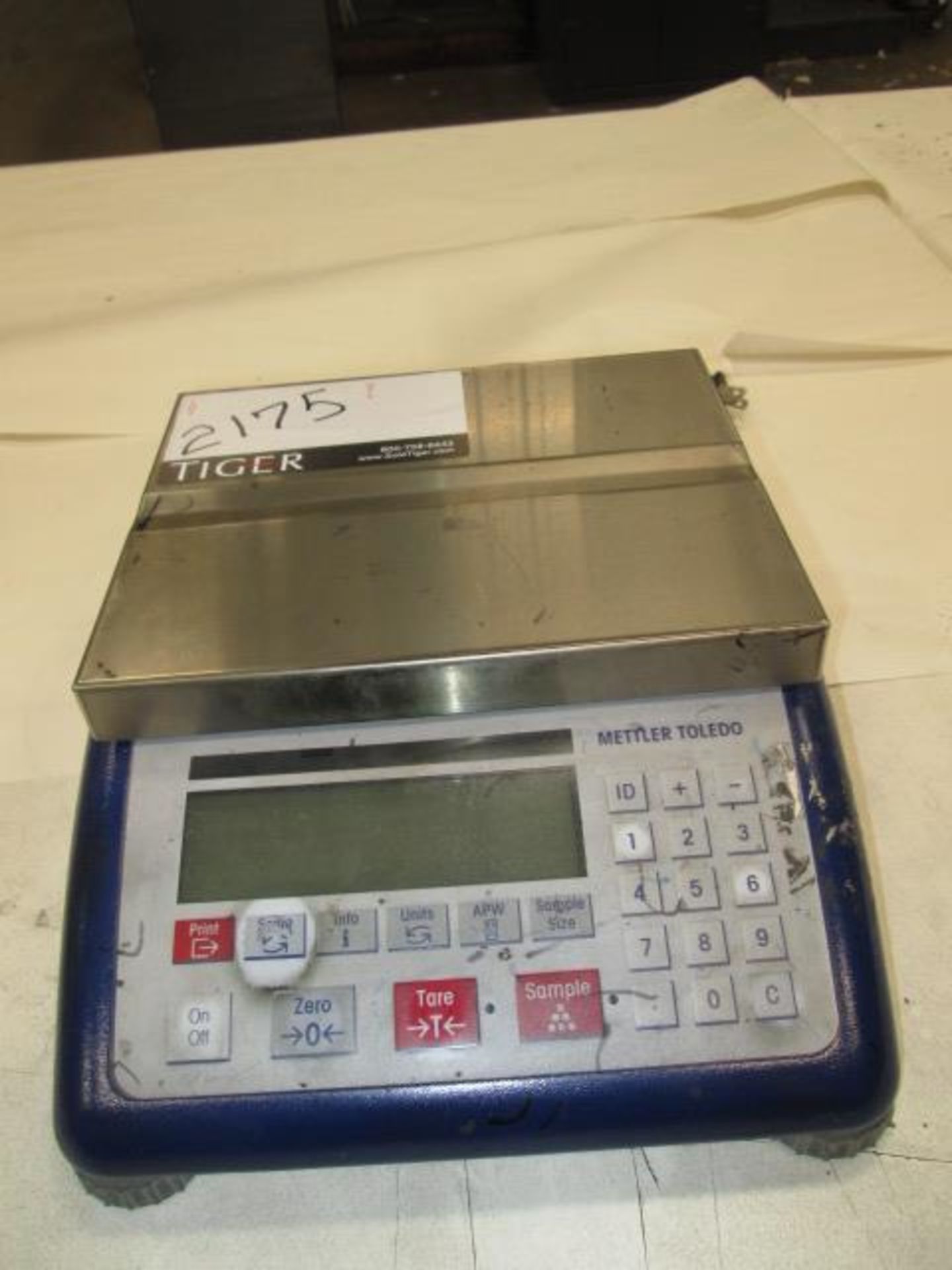 Mettler Toledo Viper Scale, Max Capacity 12lbs. Asset Location: Front Warehouse, Site Location: