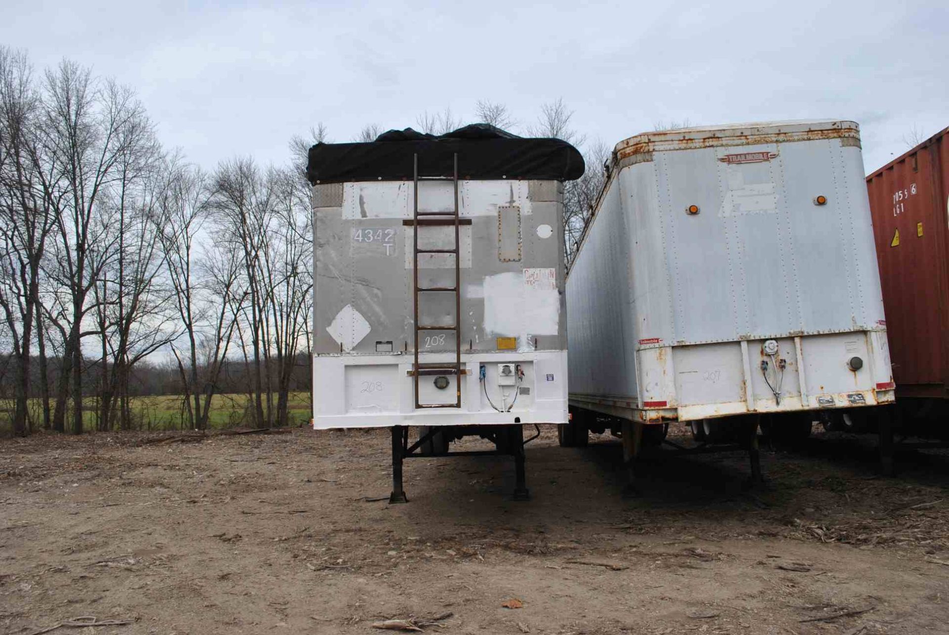 1981 STRICK 45' OPEN TOP TRAILER VIN-1H2V04525BH024719;TITLE WILL BE MAILED; ALLOW 30 DAYS FOR