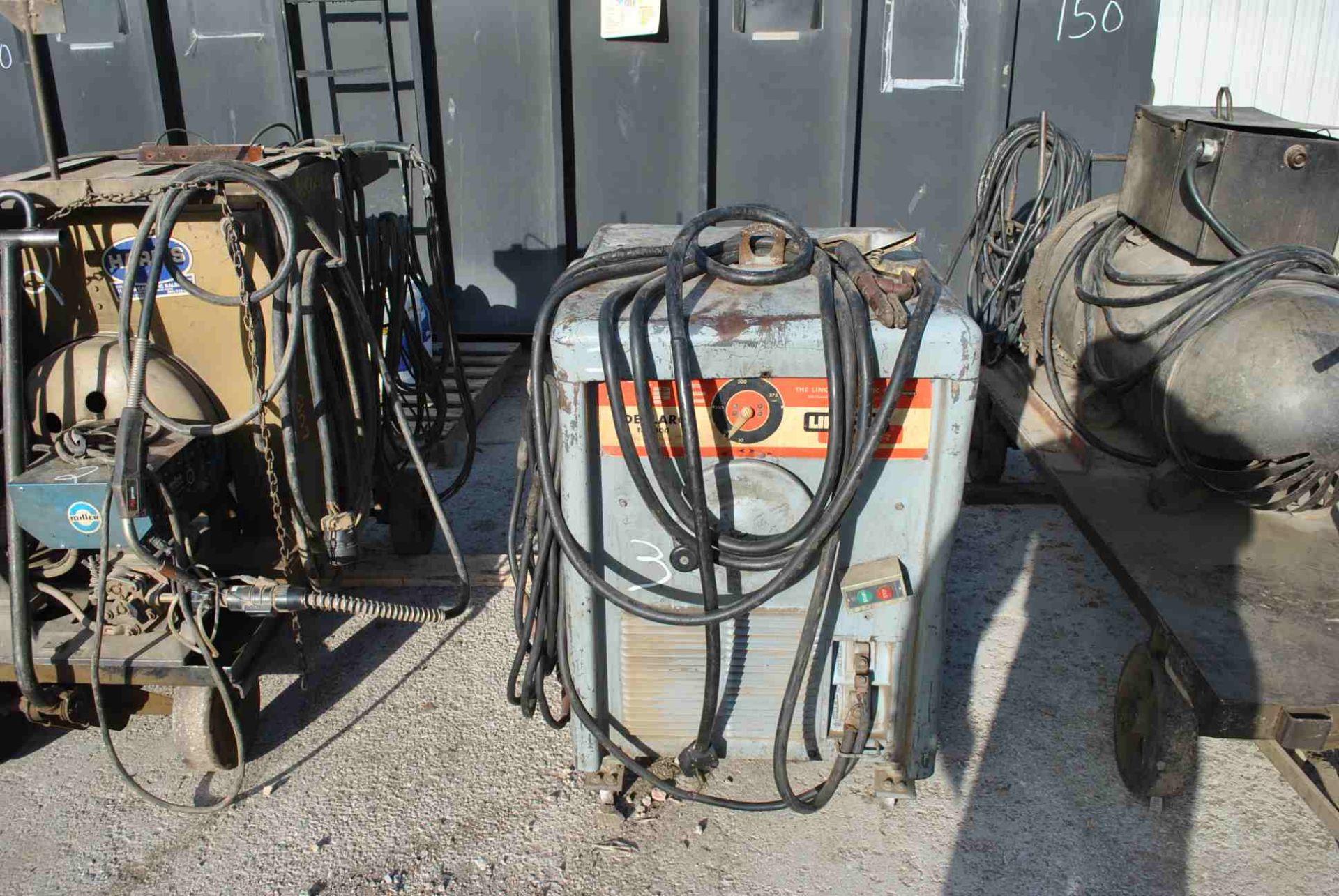 LINCOLN IDEALARC TM-30AC ARC WELDER W/LEADS