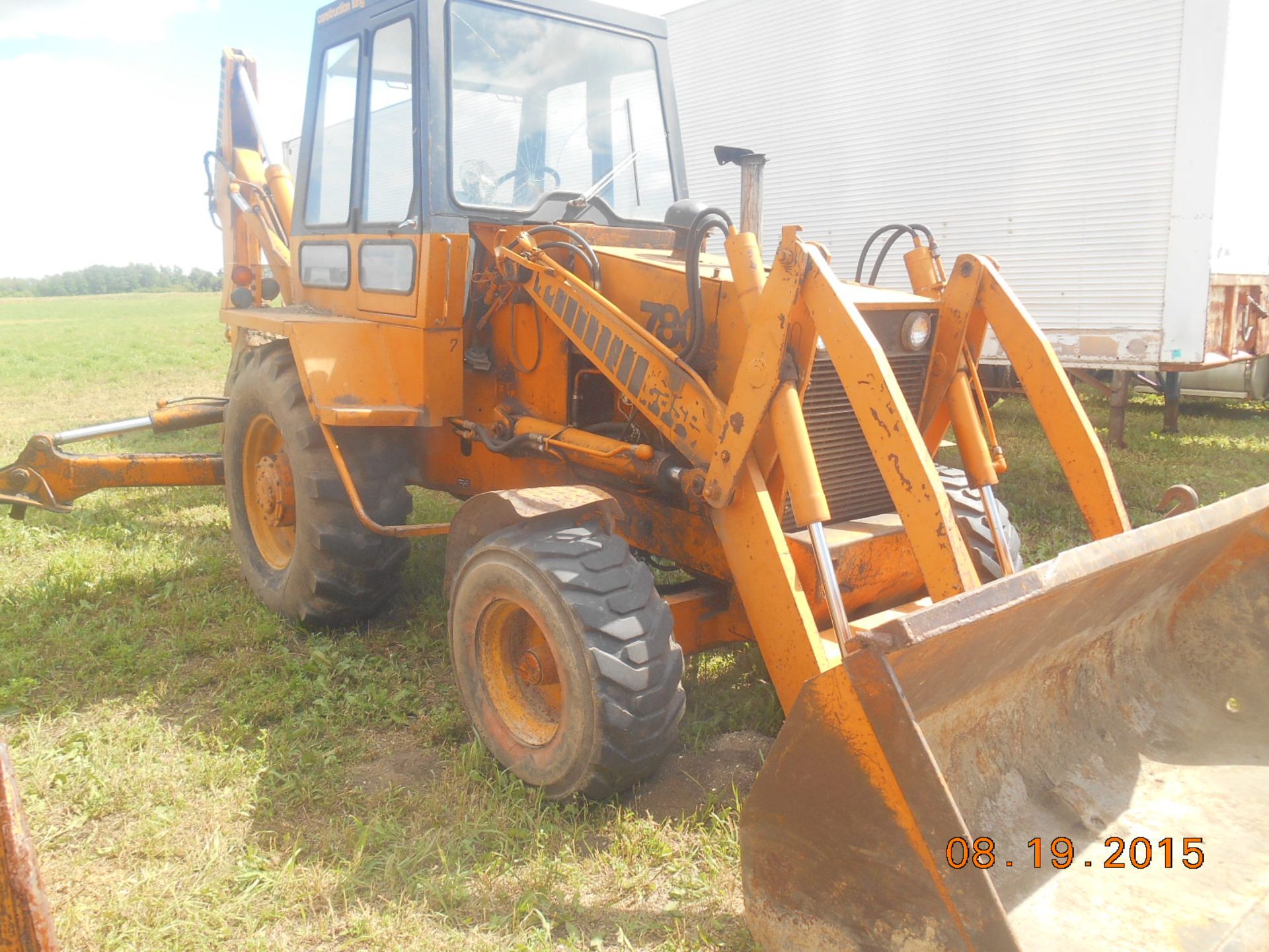 Case 780 Backhoe