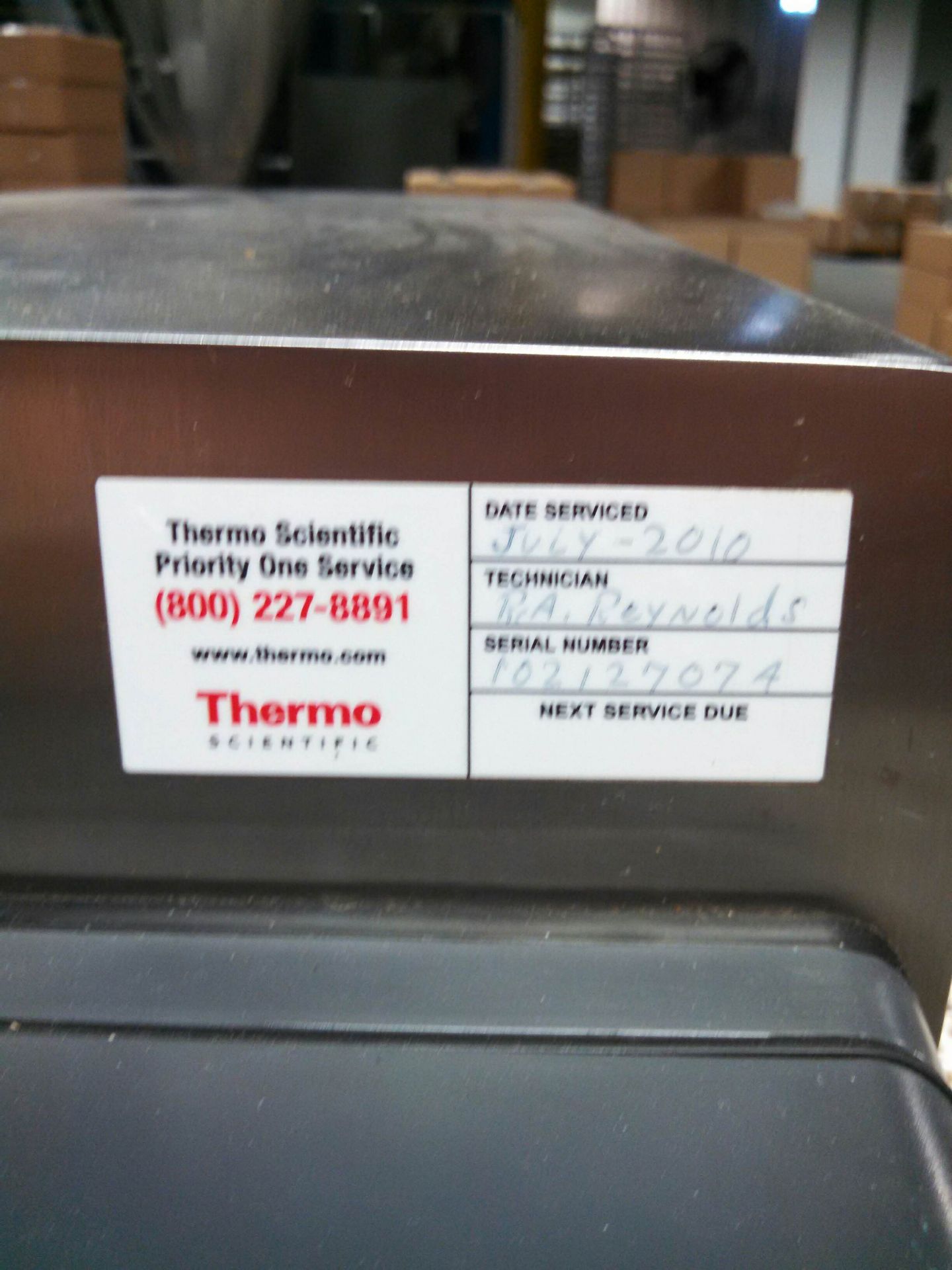 Thermo Scientific Metal Detector with Conveyor - Image 2 of 2