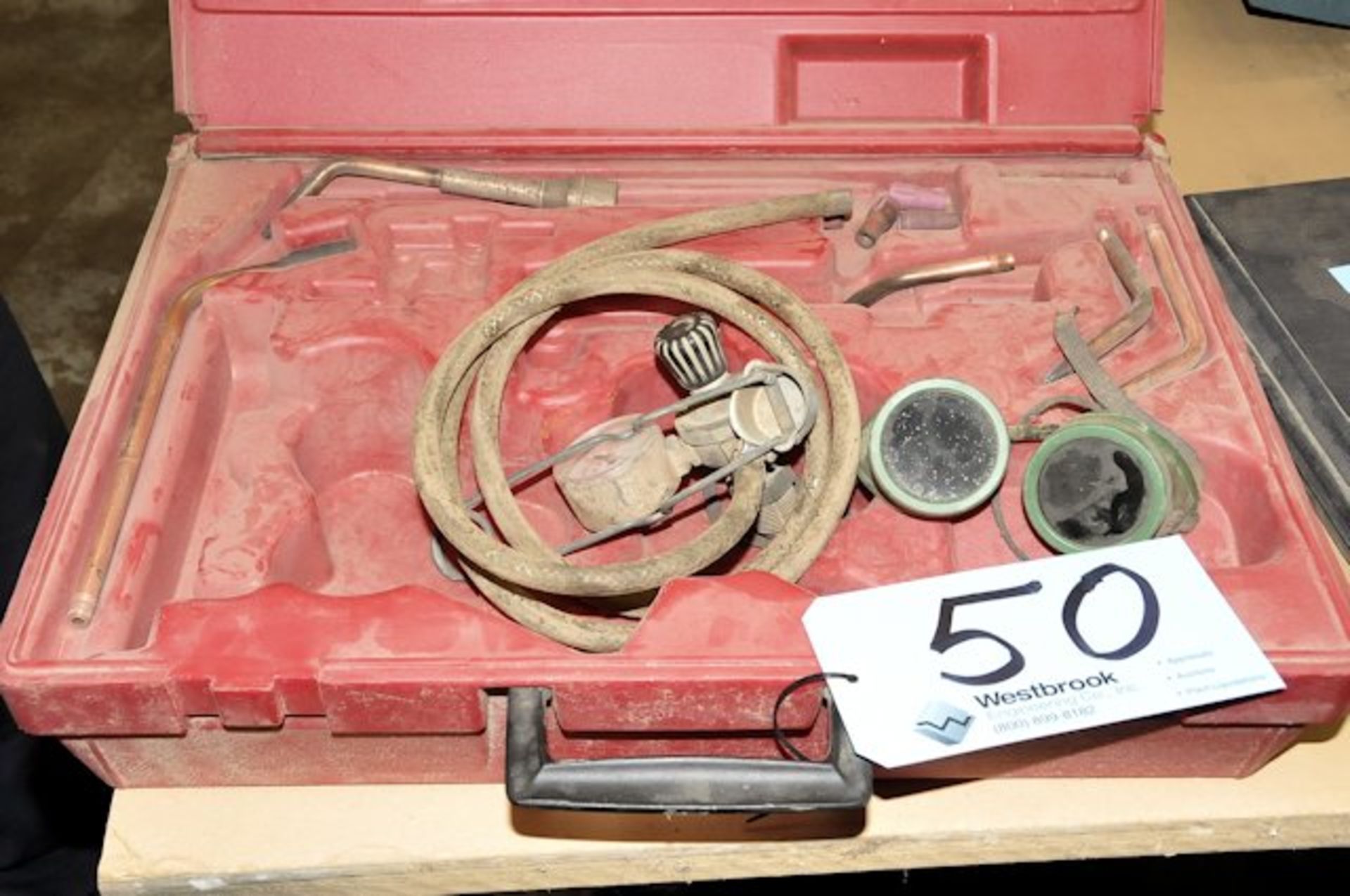 Lot-Torch Tips; Goggles; Gage and Case