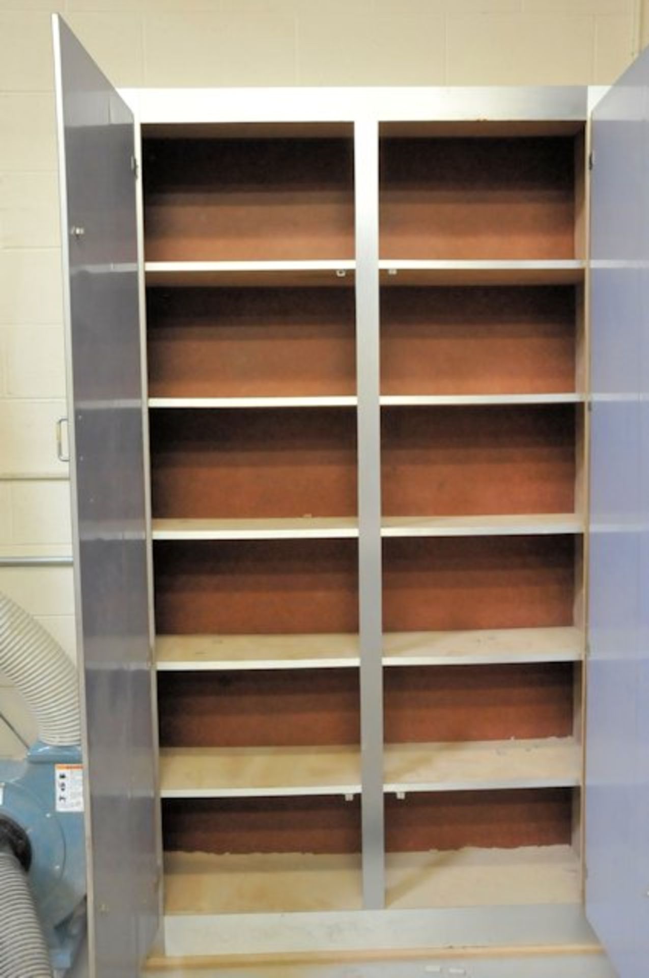 2-Door Standrad Storage Cabinet; Stainless Steel Finish - Image 2 of 2