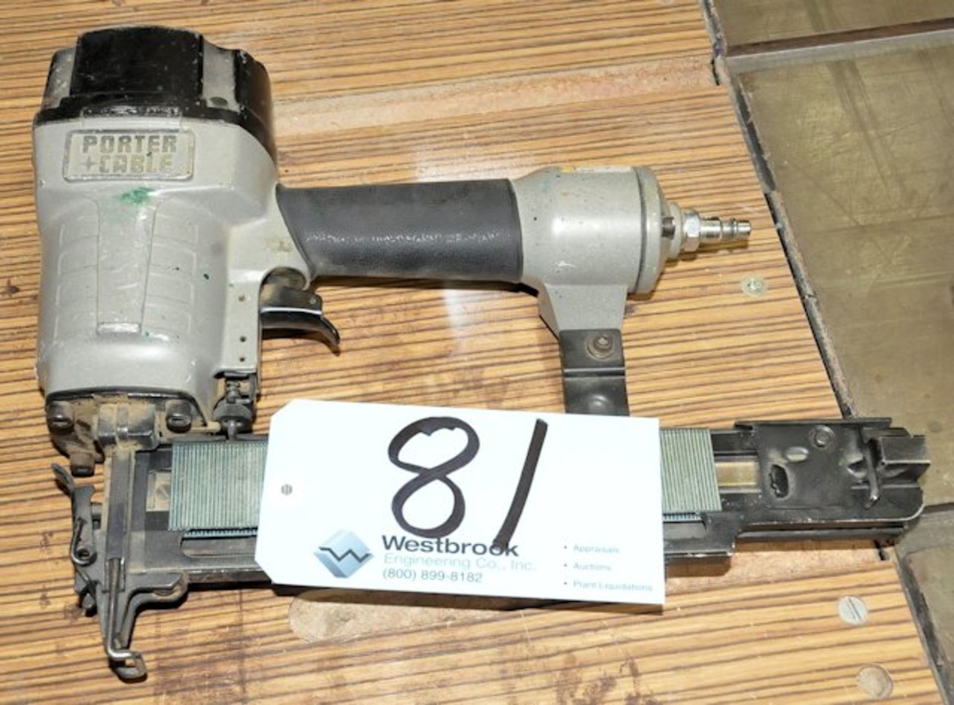 Porter Cable Model MS200; Pneumatic Crown Staple Gun