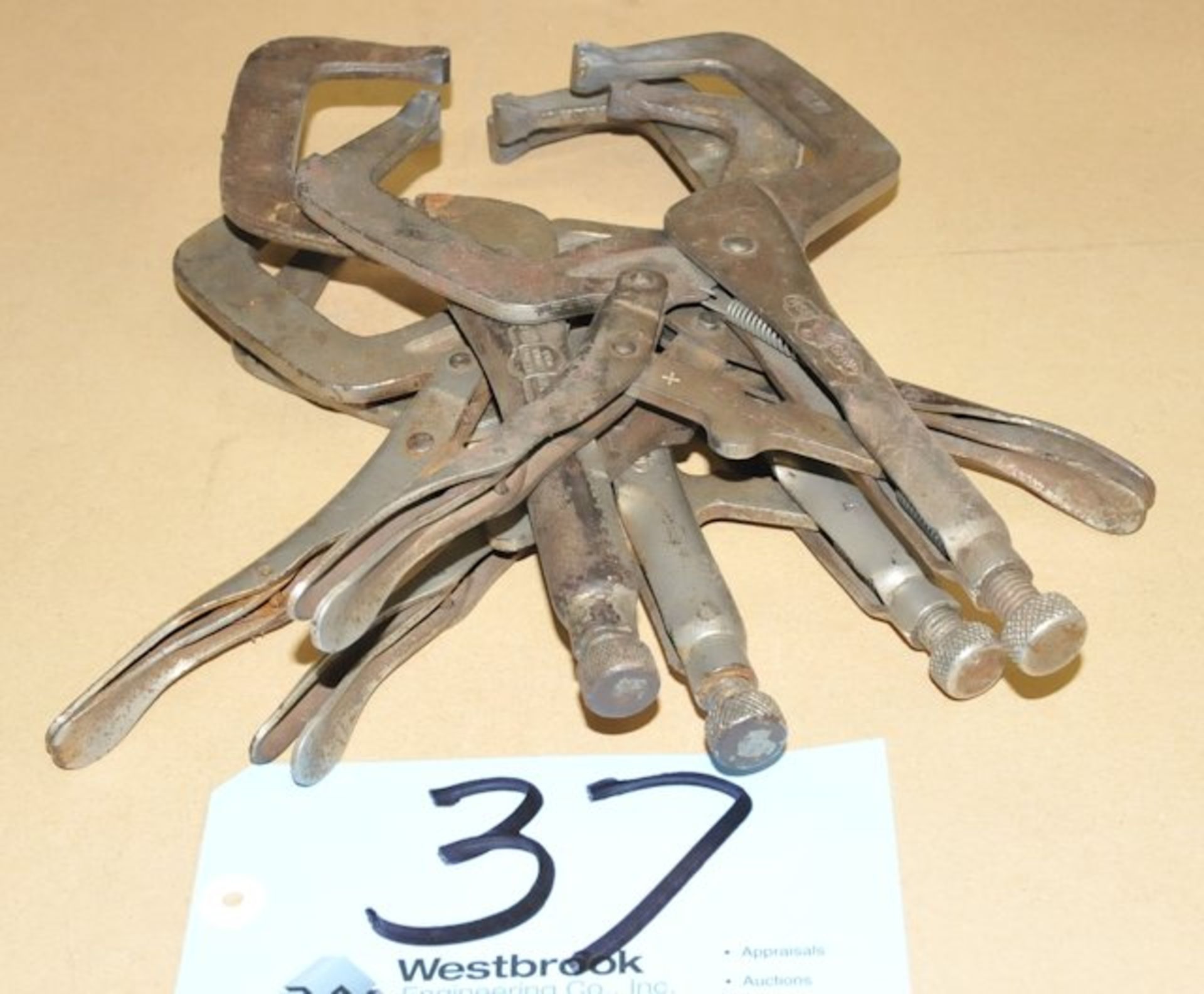 Lot-(4) Vise Grip Clamps