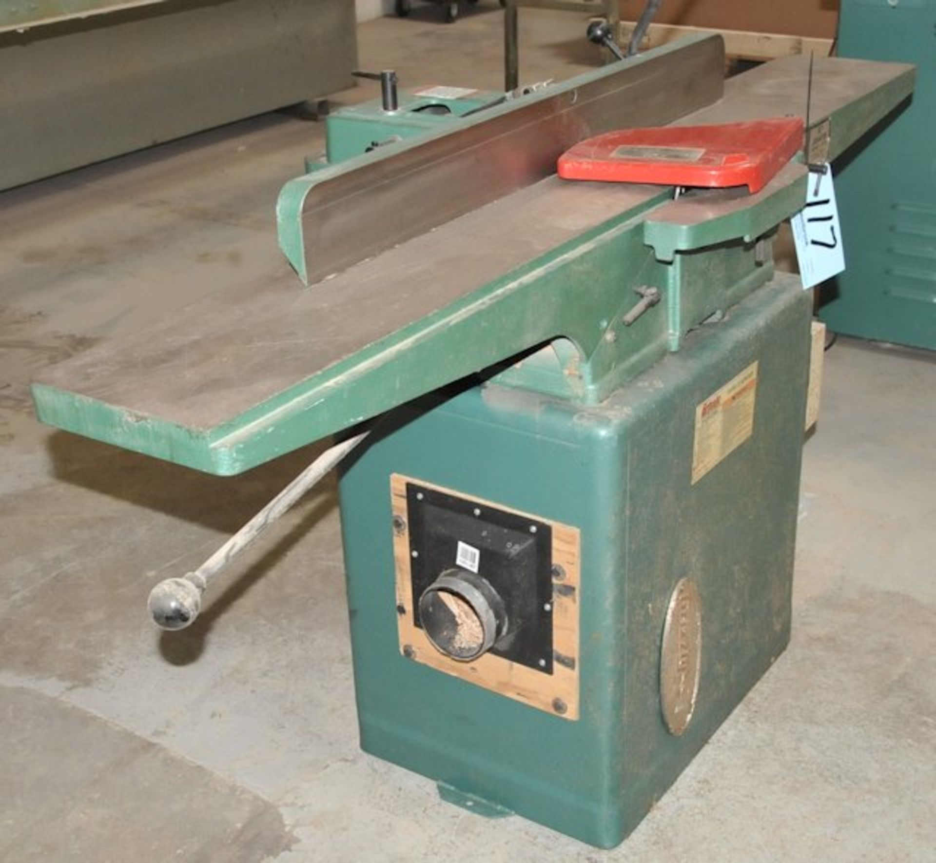Grizzly Model G1018; 8" Jointer; S/n 588535; 1-PH - Image 3 of 4