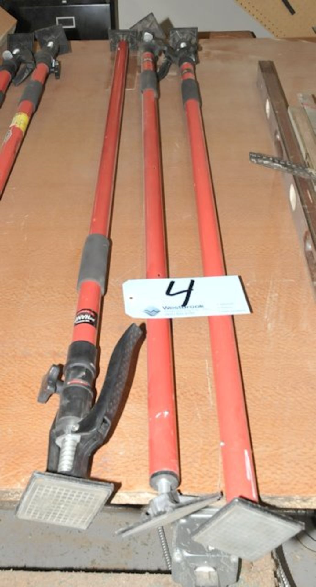 Lot-(3) 3rd Hand Load Lock Bars