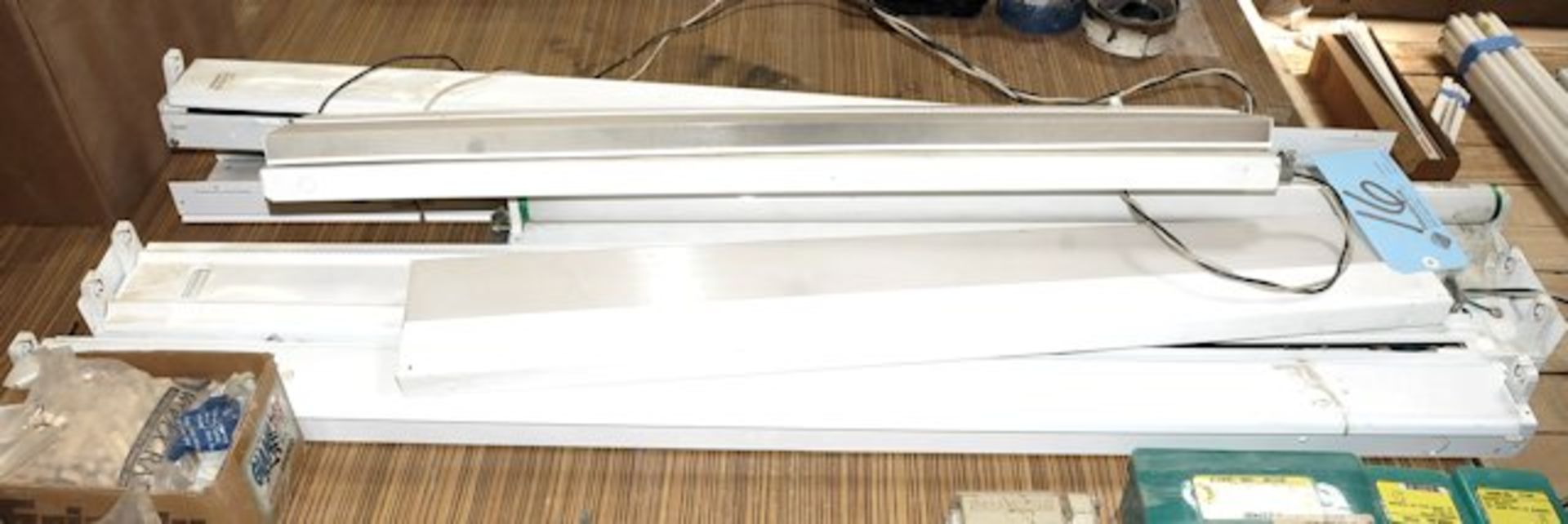 Lot-Assorted Fluorescent Light Fixtures