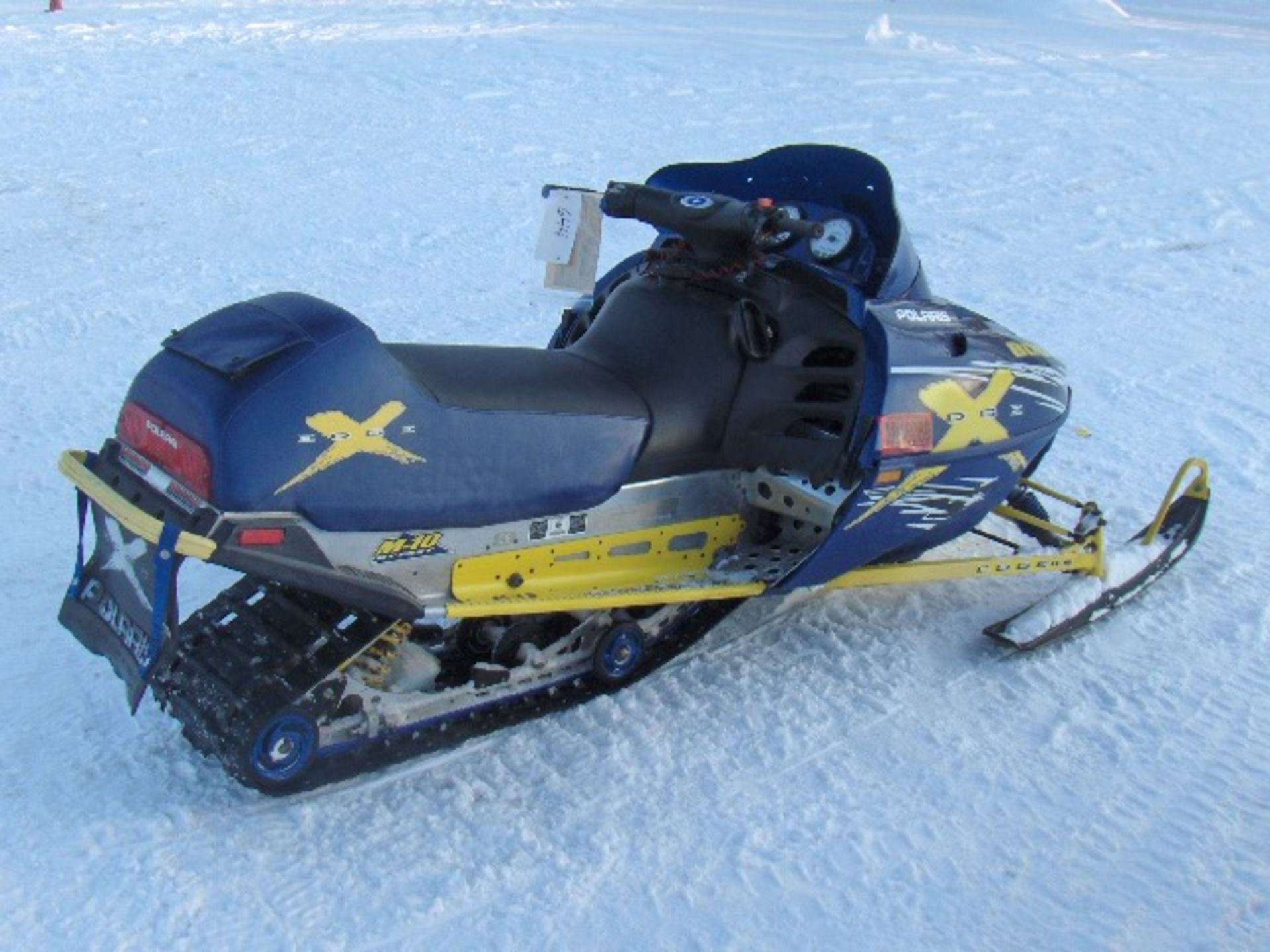 2002 POLARIS 800 EDGE X M 10  4XANE8CS02B251215 snowmobile, owner started at time of auction check - Image 3 of 4