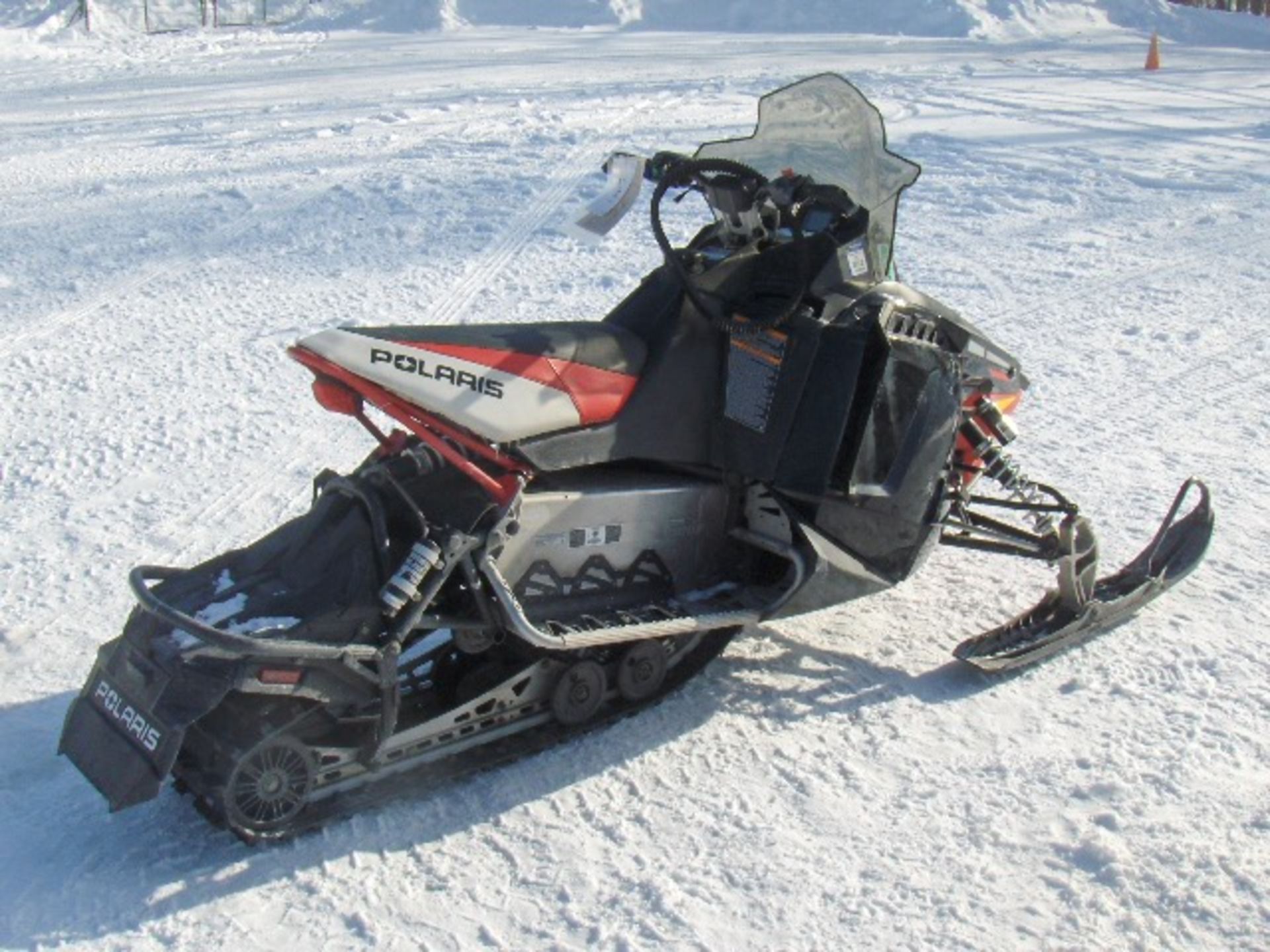 2012 POLARIS 800 RUSH PRO R  SN1BP8GS8CC489094 snowmobile, owner started at time of auction check - Image 3 of 4