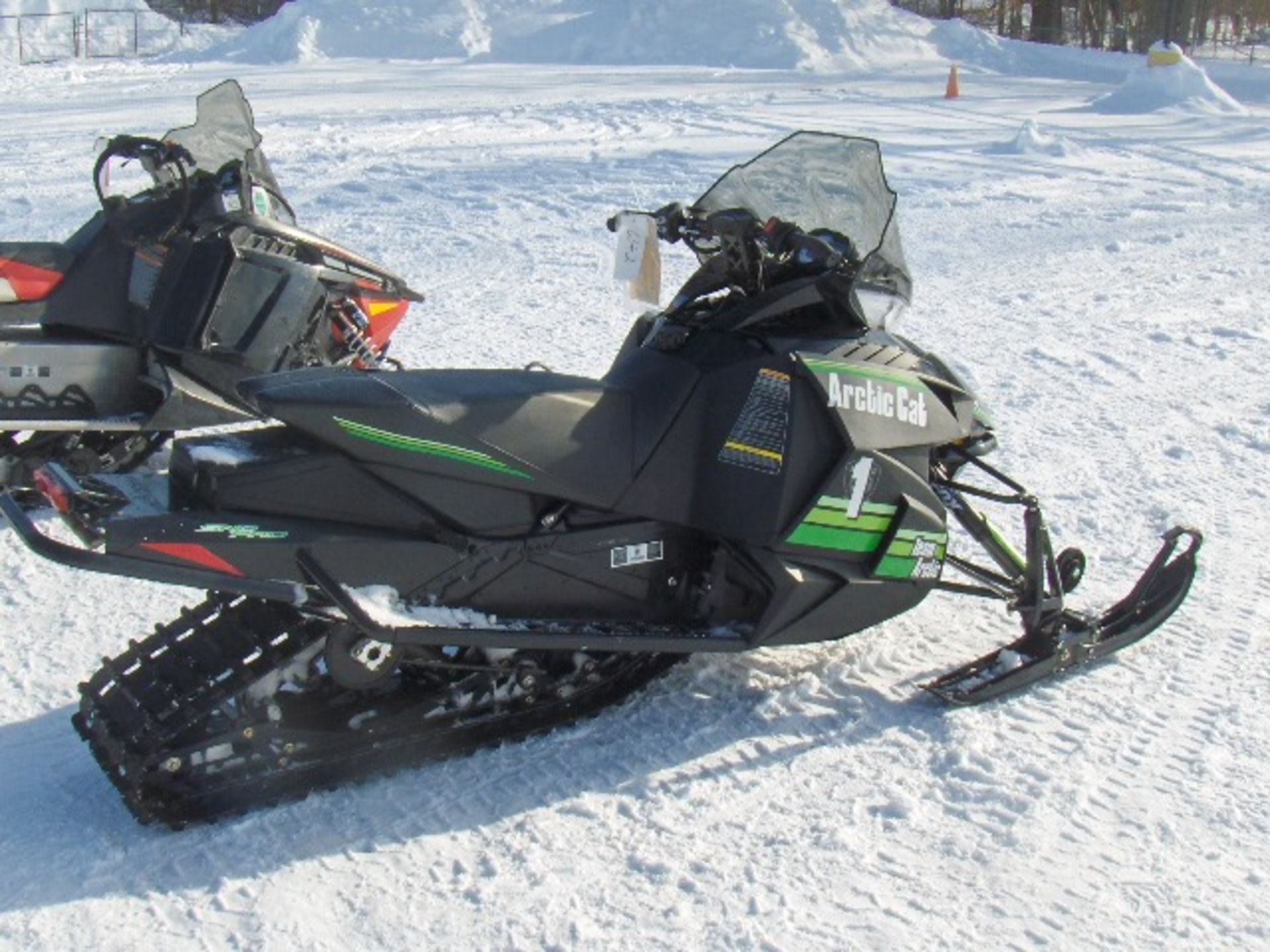 2012 ARCTIC CAT F 1100  4UF12SNW9CT116364 snowmobile, owner started at time of auction check in, - Image 3 of 4