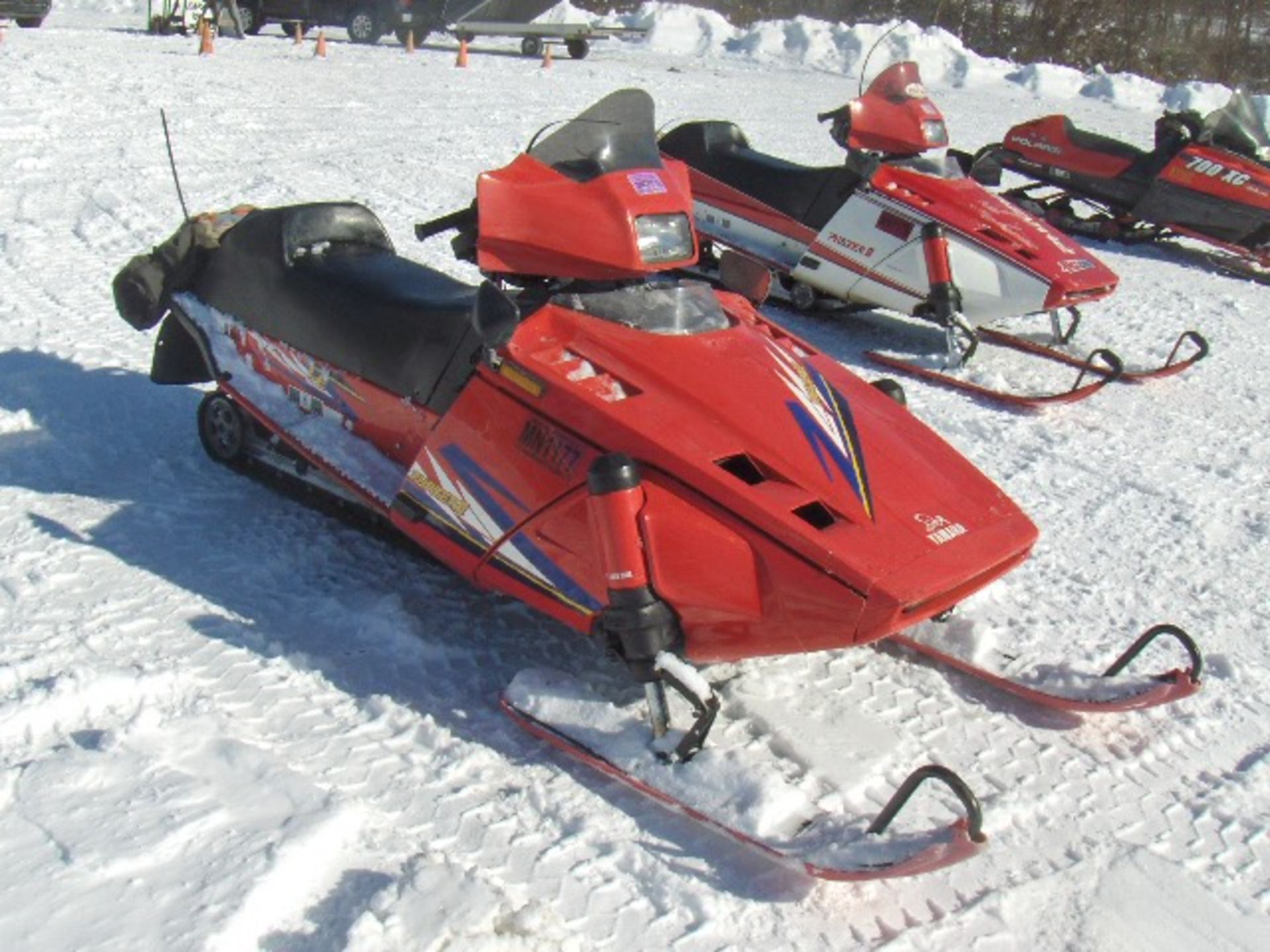 1994 YAMAHA 480 PHAZER II  8BG007205 snowmobile, owner started at time of auction check in, 2 - Image 2 of 3