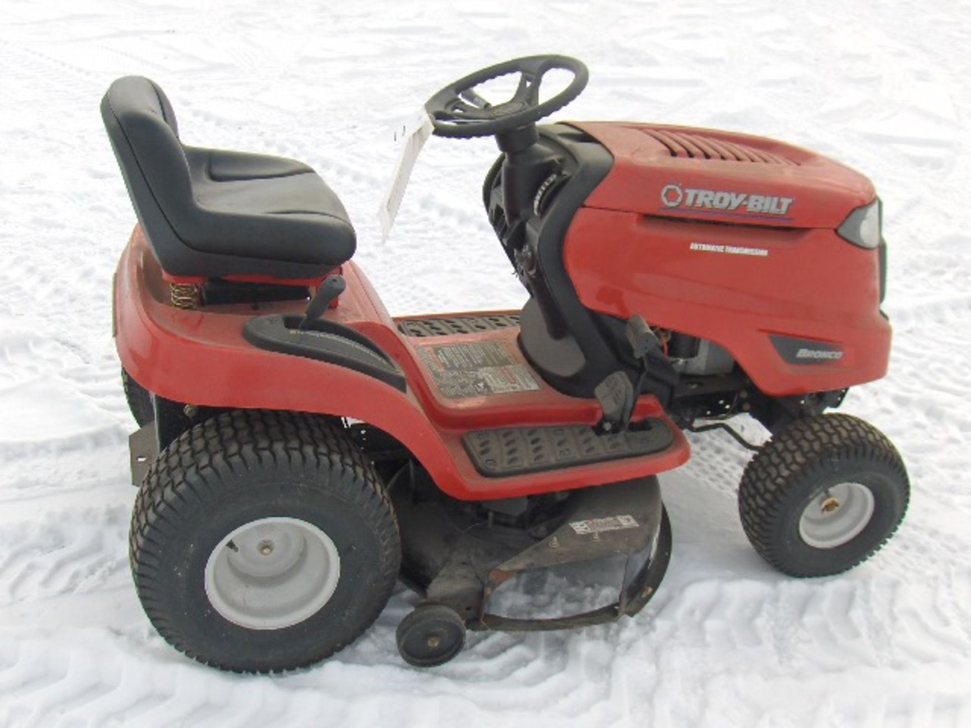 TROYBILT 18HP BRONCO   lawn mower, sold with a bill of sale only - Image 2 of 2
