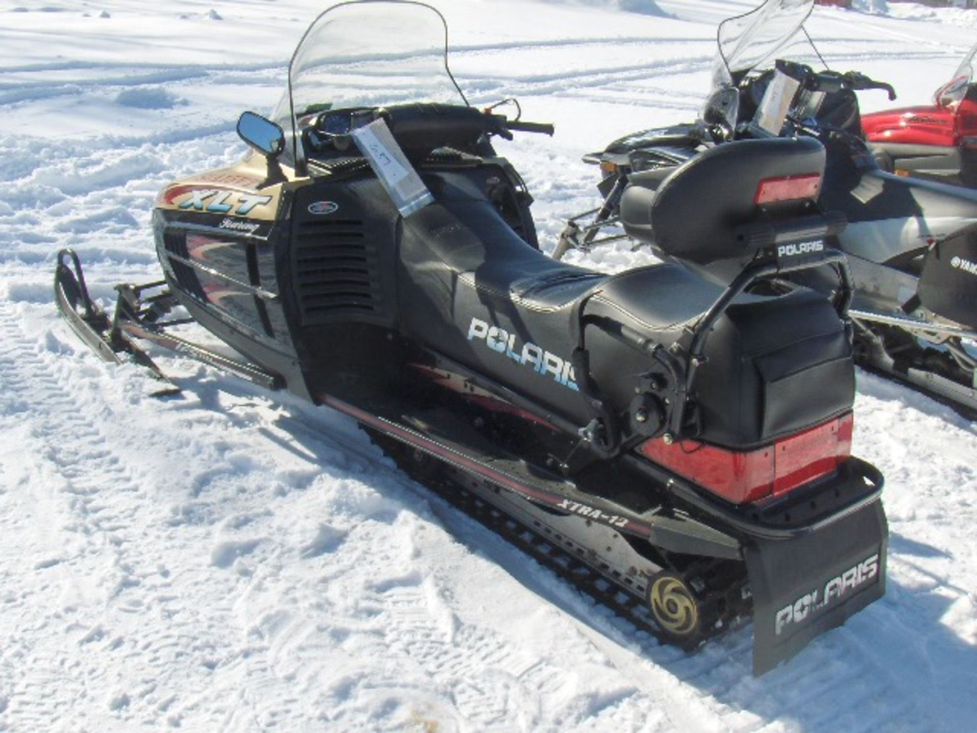1999 POLARIS 600 XLT  4XAET6A52XC066503 snowmobile, owner started at time of auction check in, - Image 4 of 4