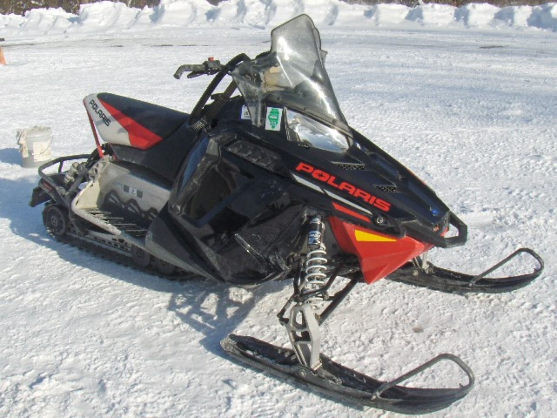 2012 POLARIS 800 RUSH PRO R  SN1BP8GS8CC489094 snowmobile, owner started at time of auction check - Image 2 of 4