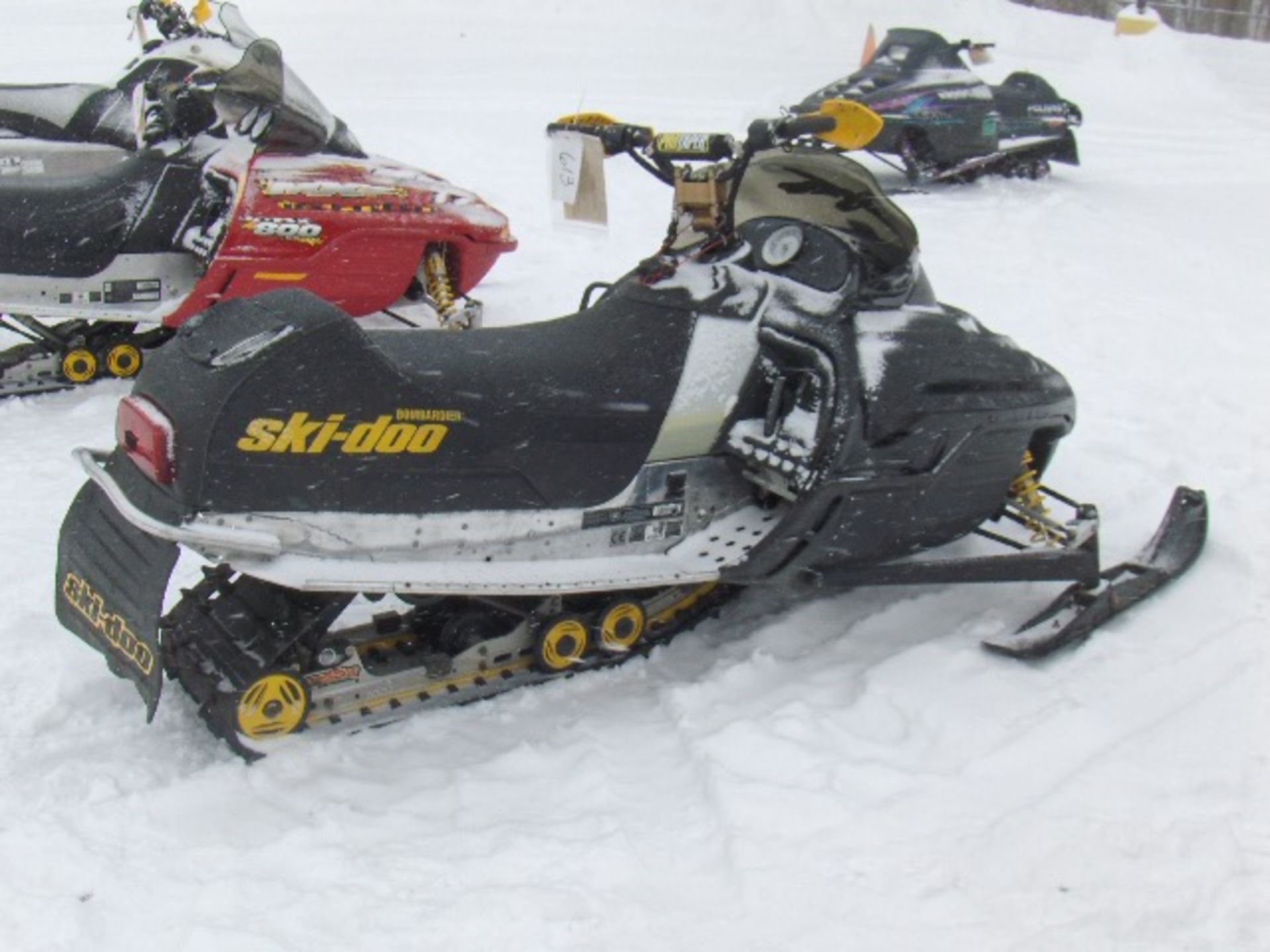 2000 SKI DOO 600 MXZ  2BPS16228YV000117 snowmobile, Ripsaw with dyno port pipe upgrade/suspension - Image 3 of 4