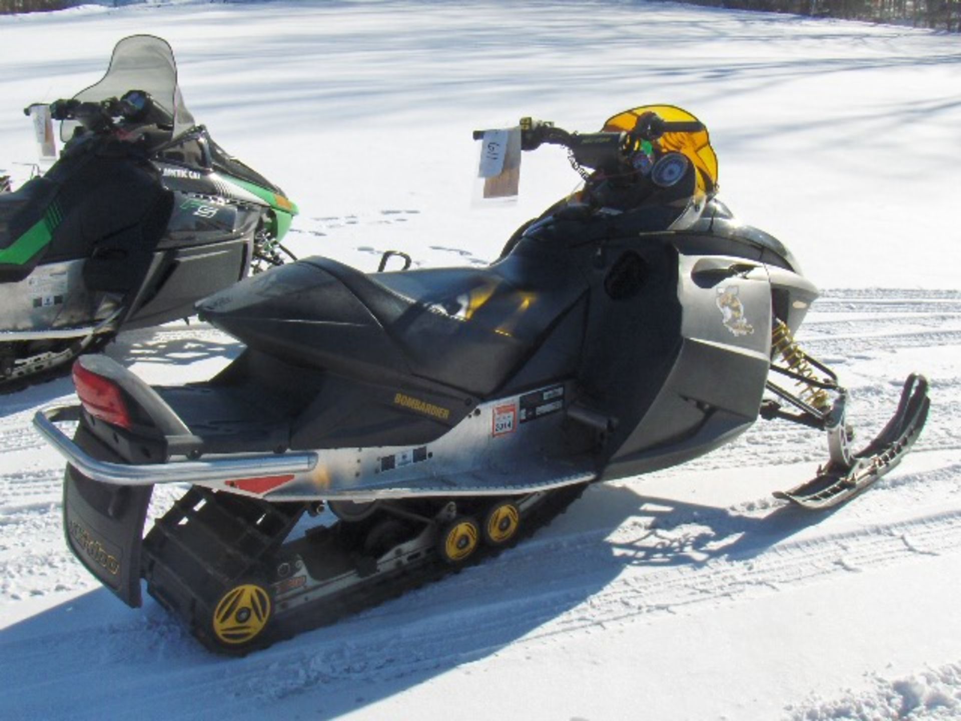 2004 SKI DOO 600 SDI MXZ  2BPS287404V000481 snowmobile, owner started at time of auction check in, - Image 3 of 4