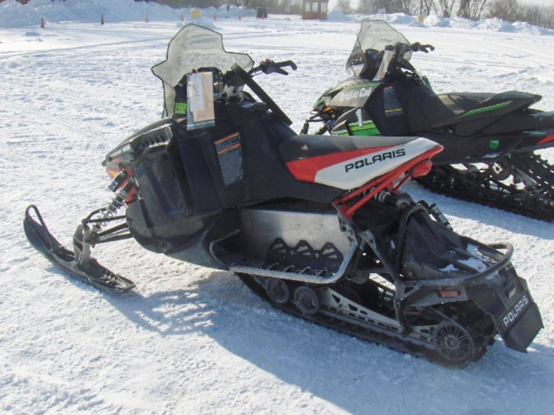 2012 POLARIS 800 RUSH PRO R  SN1BP8GS8CC489094 snowmobile, owner started at time of auction check - Image 4 of 4